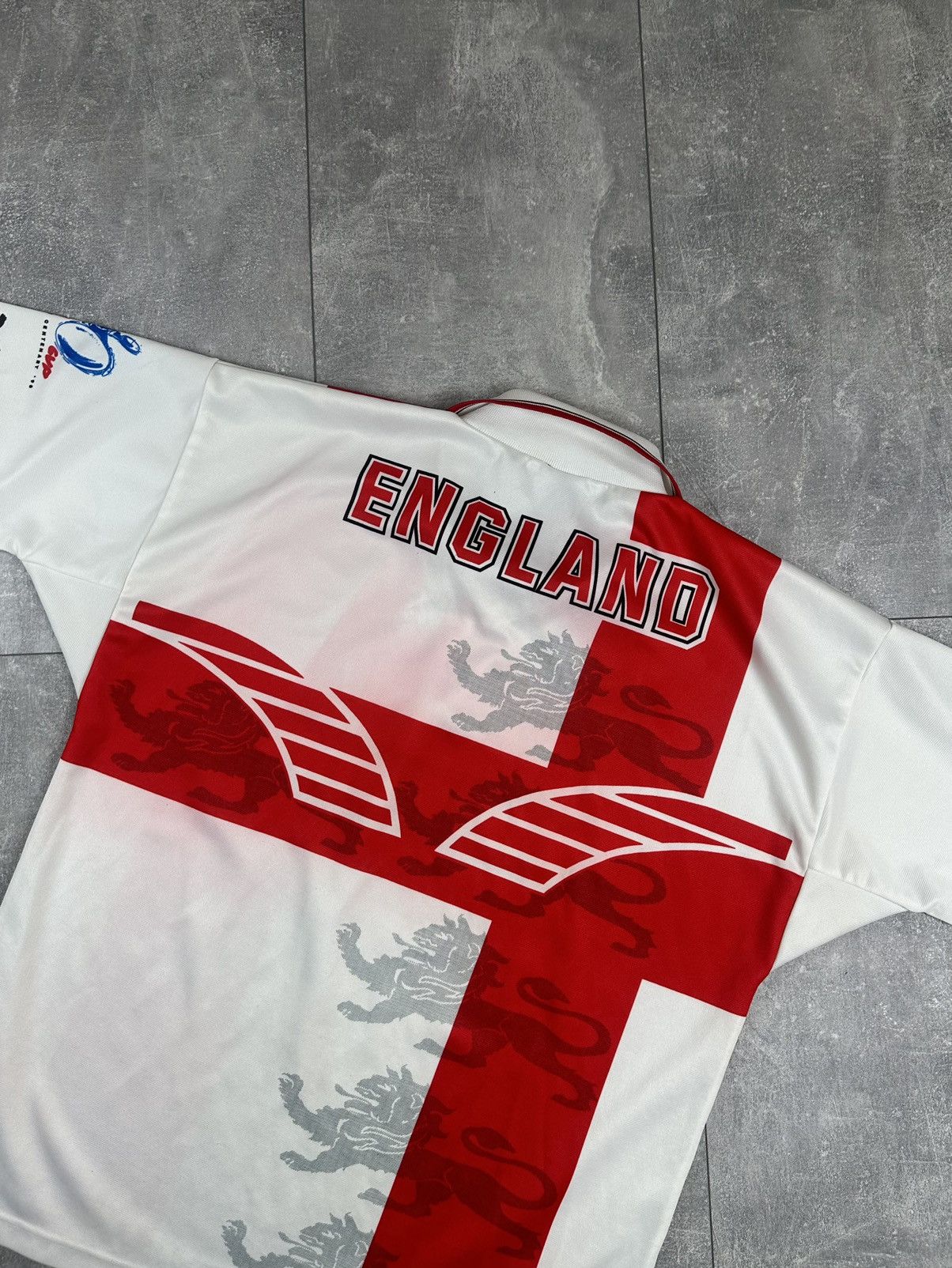Puma Puma England Home Rugby League Jersey 1995 Size US XL / EU 56 / 4 - 20 Thumbnail