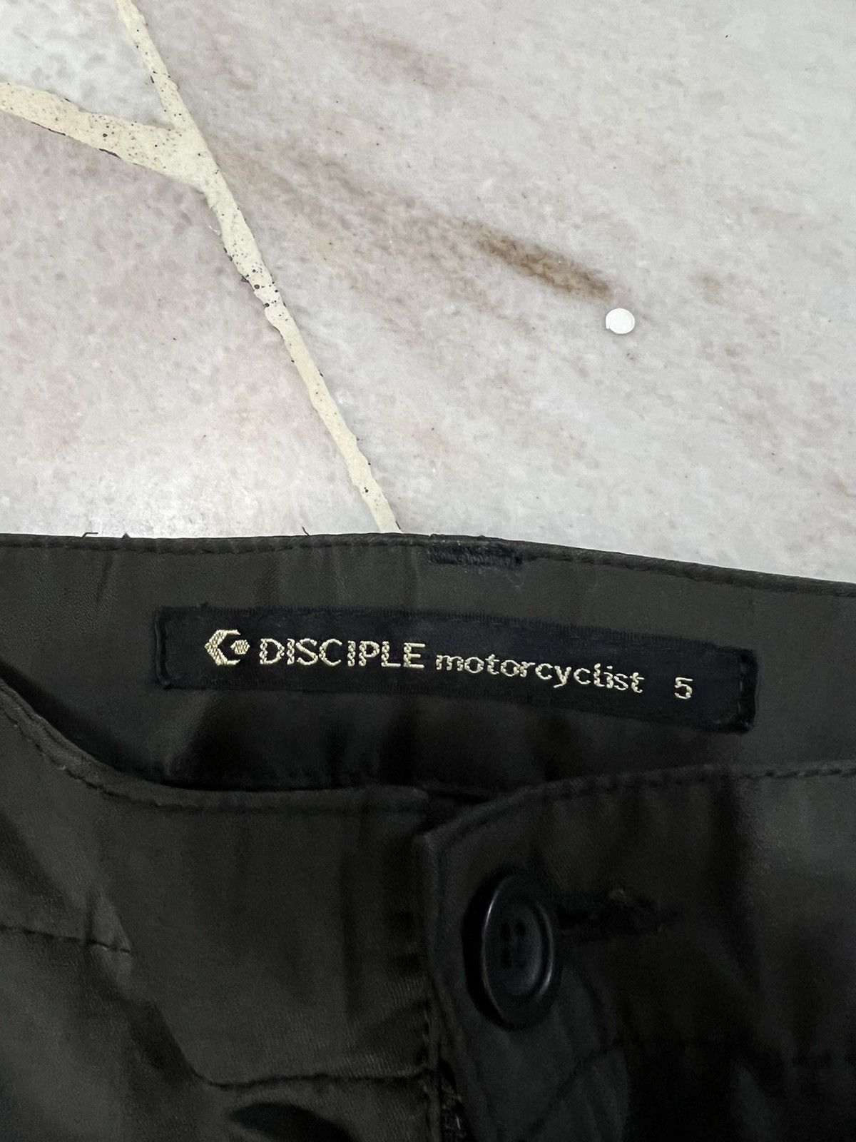 Other DISCIPLE MOTORCYCLIST CARGO PANTS VERY RARE Size US 30 / EU 46 - 18 Thumbnail