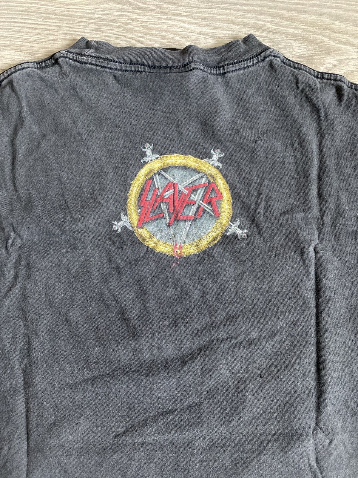 Vintage Slayer Logo Fader Size US M / EU 48-50 / 2 - 3 Thumbnail