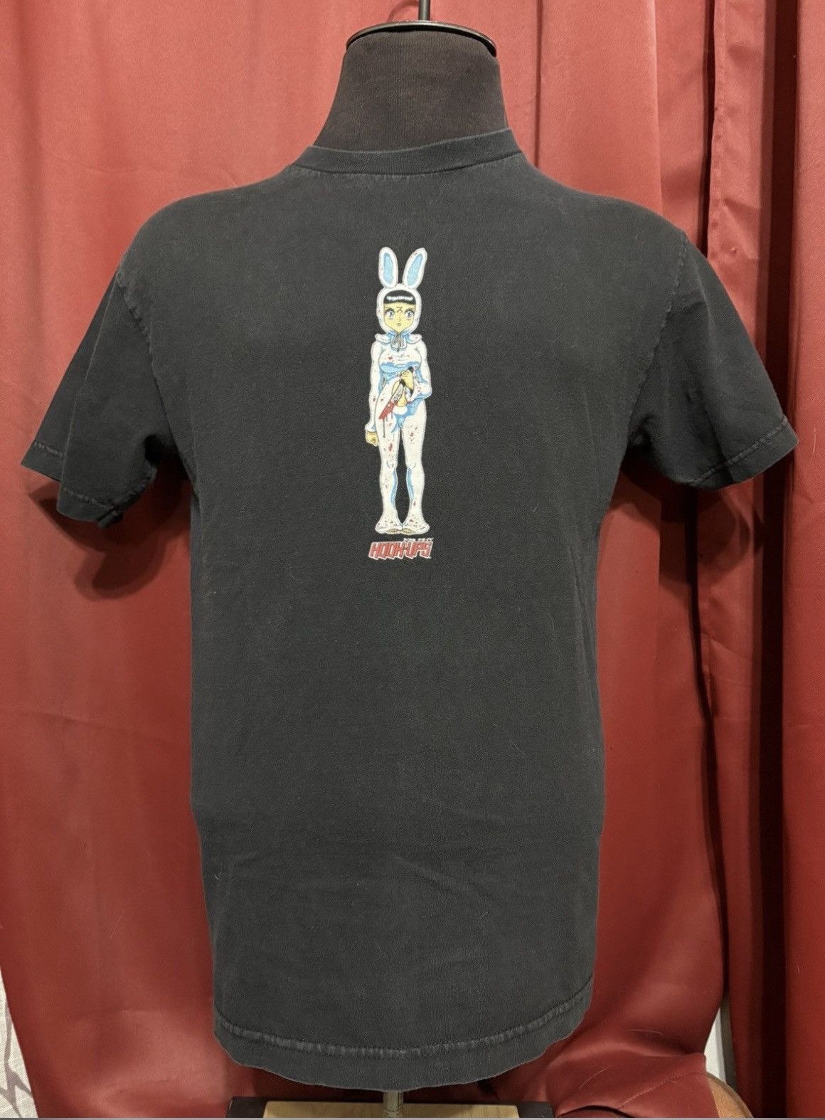 Hook-Ups Hook-Ups Skateboard Tshirt Y2K Sean Cliver Death Bunny Art Size US M / EU 48-50 / 2 - 2 Thumbnail