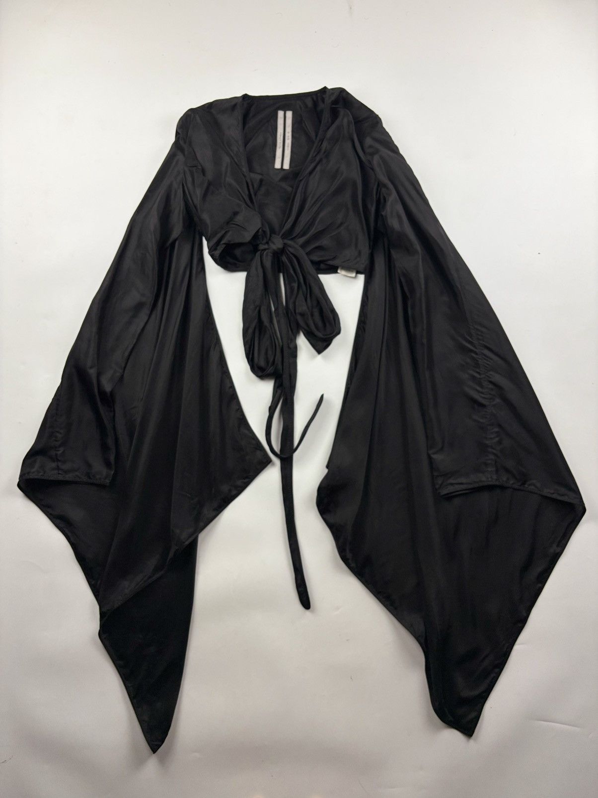 Rick Owens Rick Owens Babel S/S 19 Bat Sleeve Blouse Size XS / US 0-2 / IT 36-38 - 1 Thumbnail