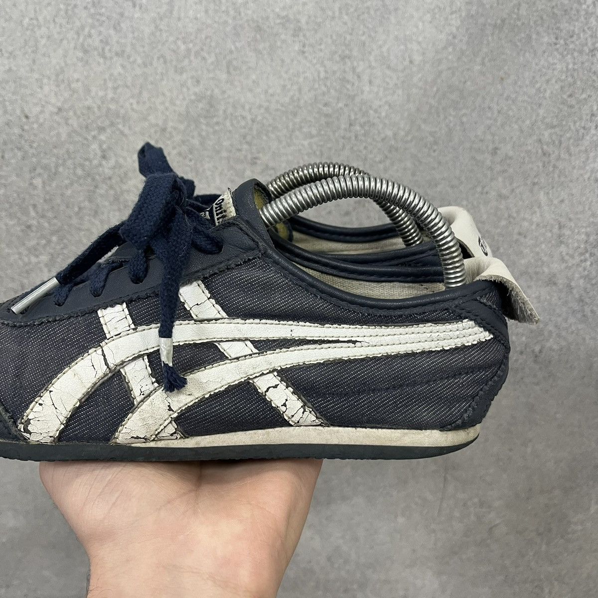 Asics Asics Onitsuka Tiger Mexico 66 Vintage Leather Sneakers Rare Size US 5.5 / EU 38 - 7 Thumbnail