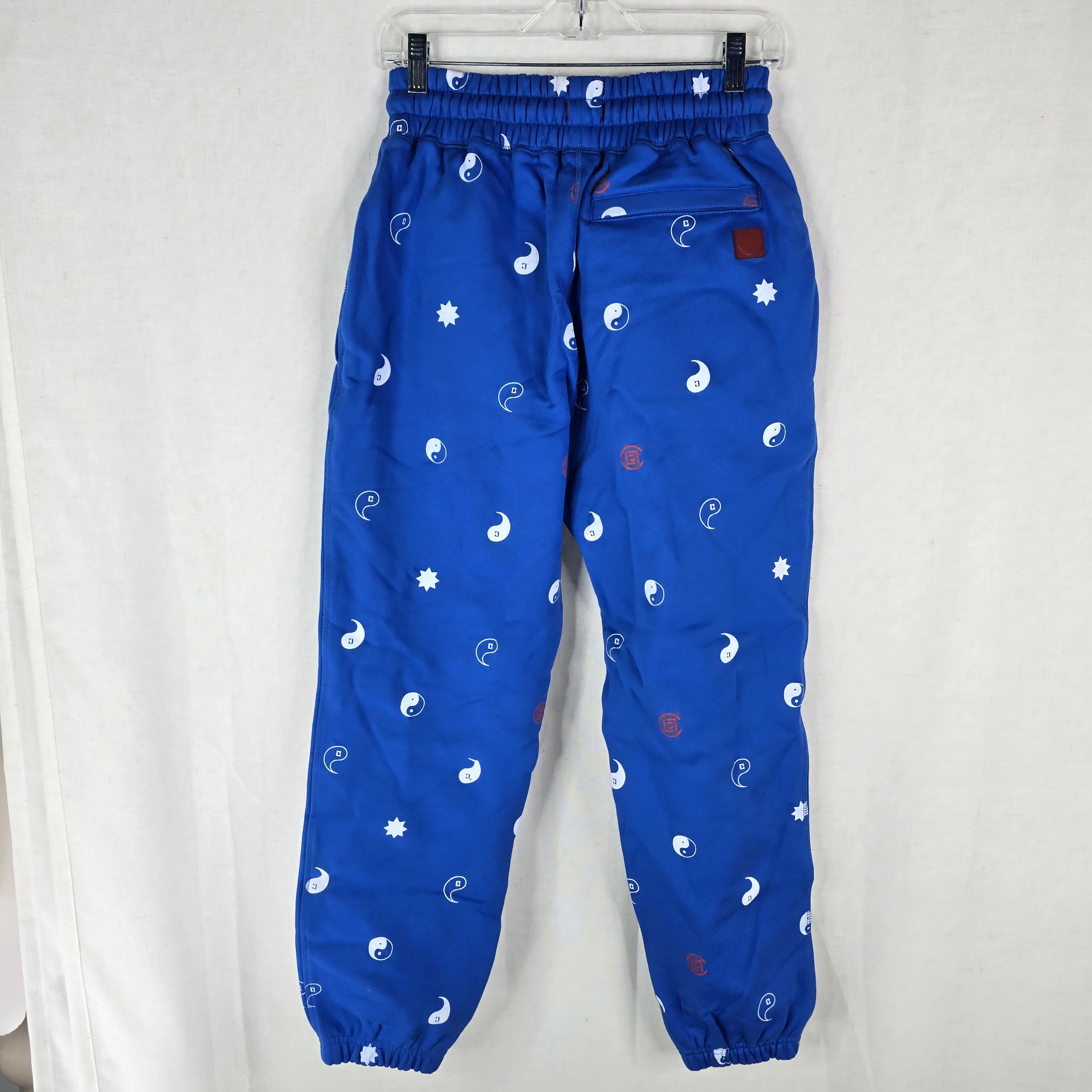 CLOT New Clot Apparel Mens Small Blue Jogger Ying Yang Sweatpants Size US 30 / EU 46 - 2 Thumbnail