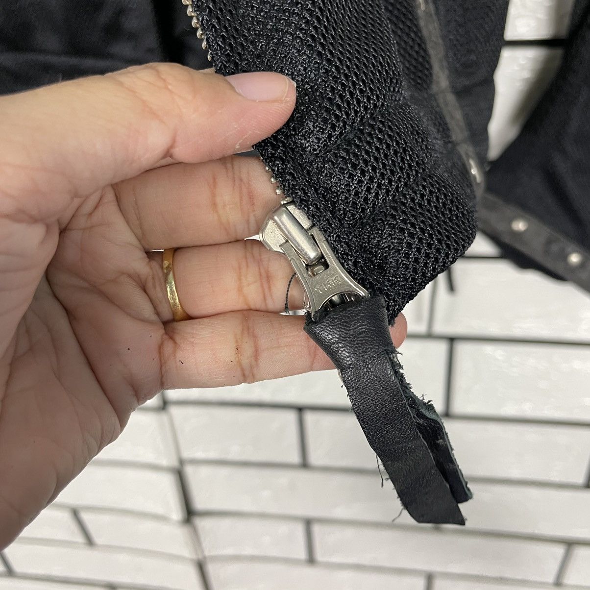 Japanese Brand Inazuma Girls Air Fish Motorcycle Riding Mesh Jacket Size S / US 4 / IT 40 - 15 Thumbnail
