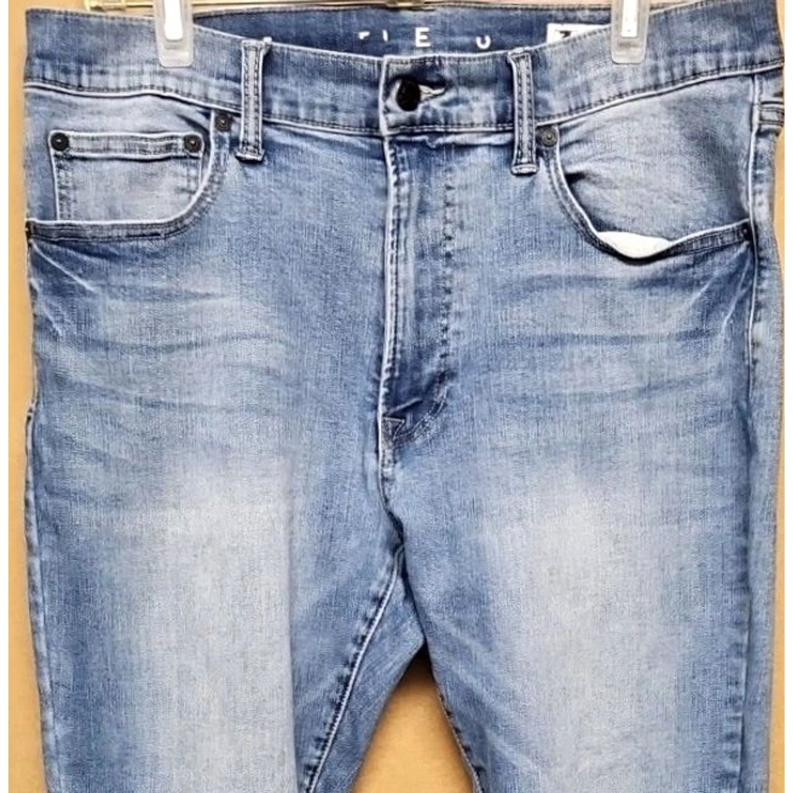 Vintage Arizona Jean Co Men’s Slim Fit Jeans Blue Stretch Light Wash 32x32 Jeans Size US 32 / EU 48 - 3 Thumbnail