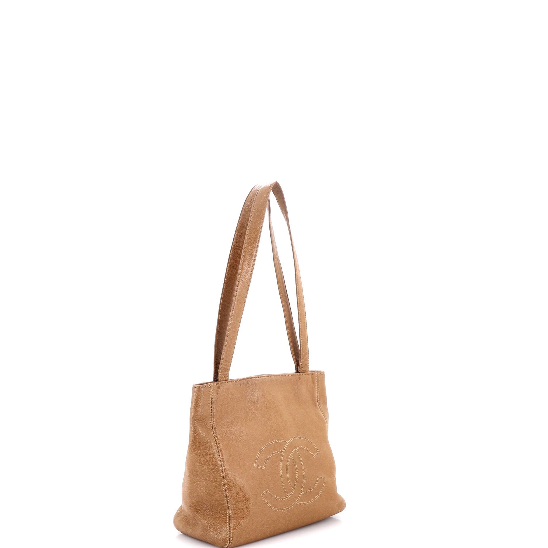 Chanel Vintage Open Tote Caviar Small Size ONE SIZE - 1 Thumbnail