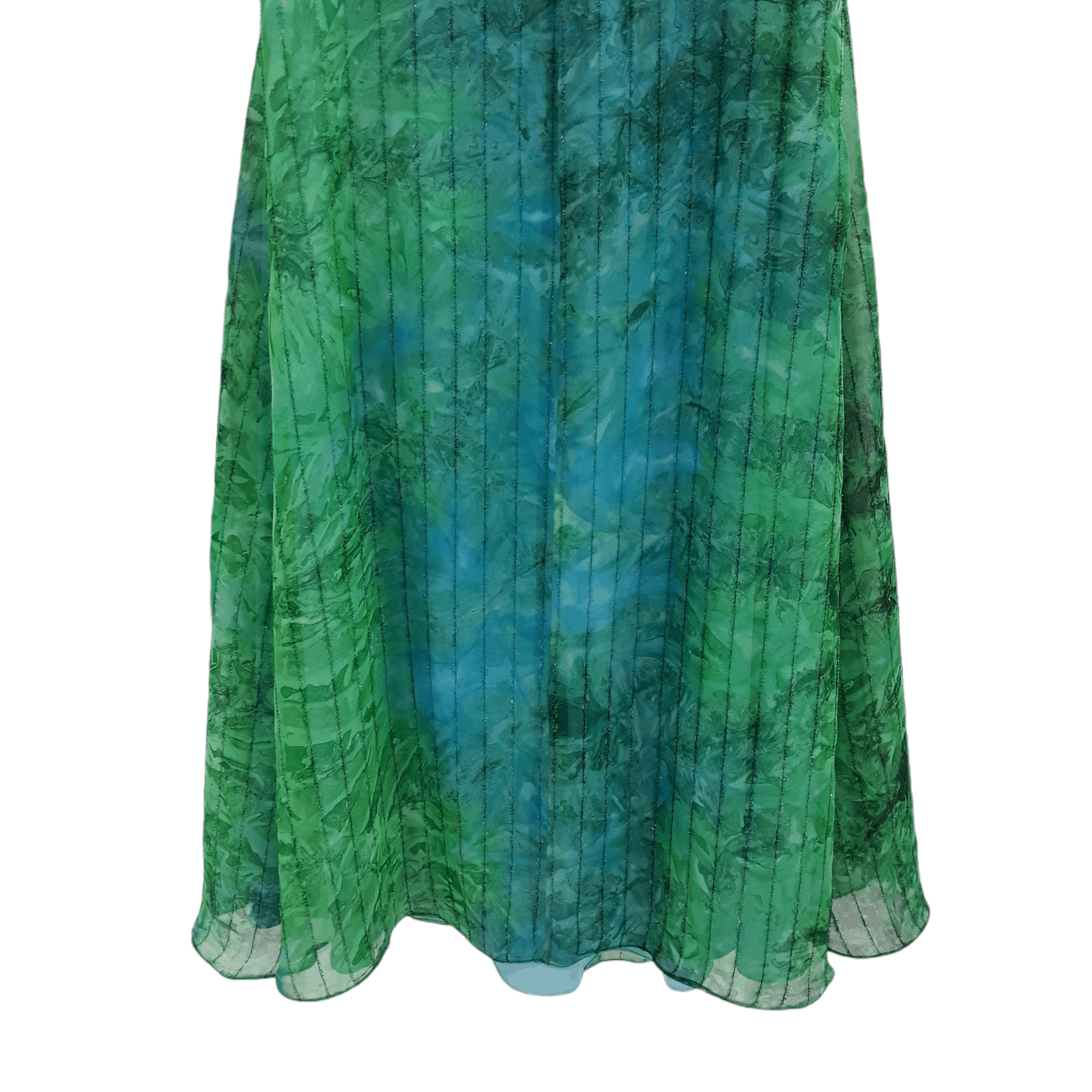 Handmade Handmade Mu Mu Maxi Dress Watercolor Tie-dye Sz XL Size XL / US 12-14 / IT 48-50 - 7 Thumbnail