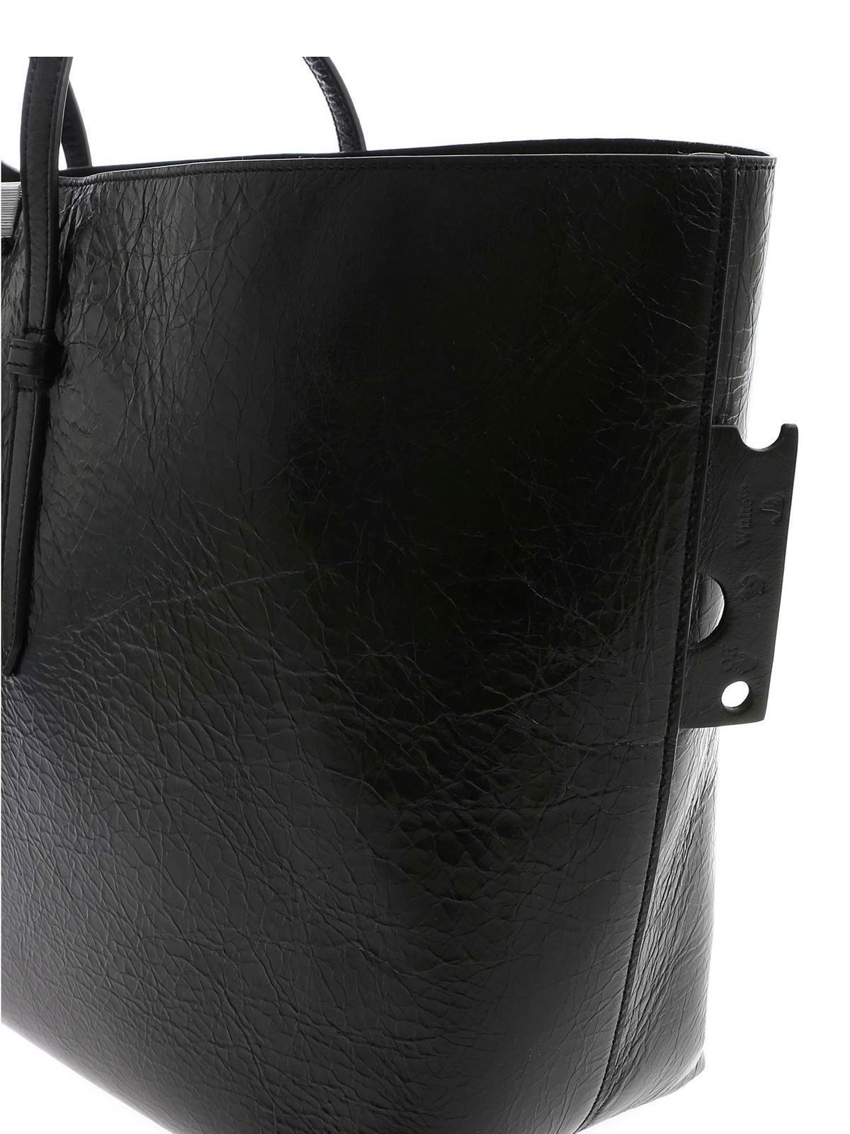 Off-White o1gr1nt0125 Size: OS / Binder Shopper Bag in Black Size ONE SIZE - 3 Thumbnail