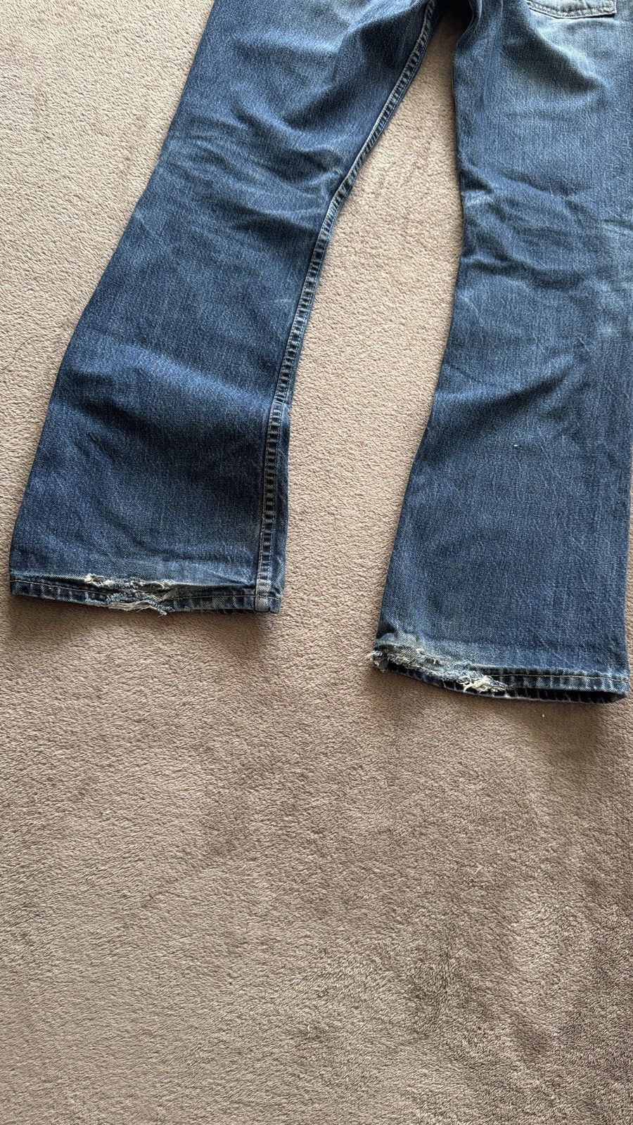 Japanese Brand Flared Crazy Levis Jeans Y2K Mudwash Denim LGB if6was9 vibe Size US 29 - 3 Thumbnail