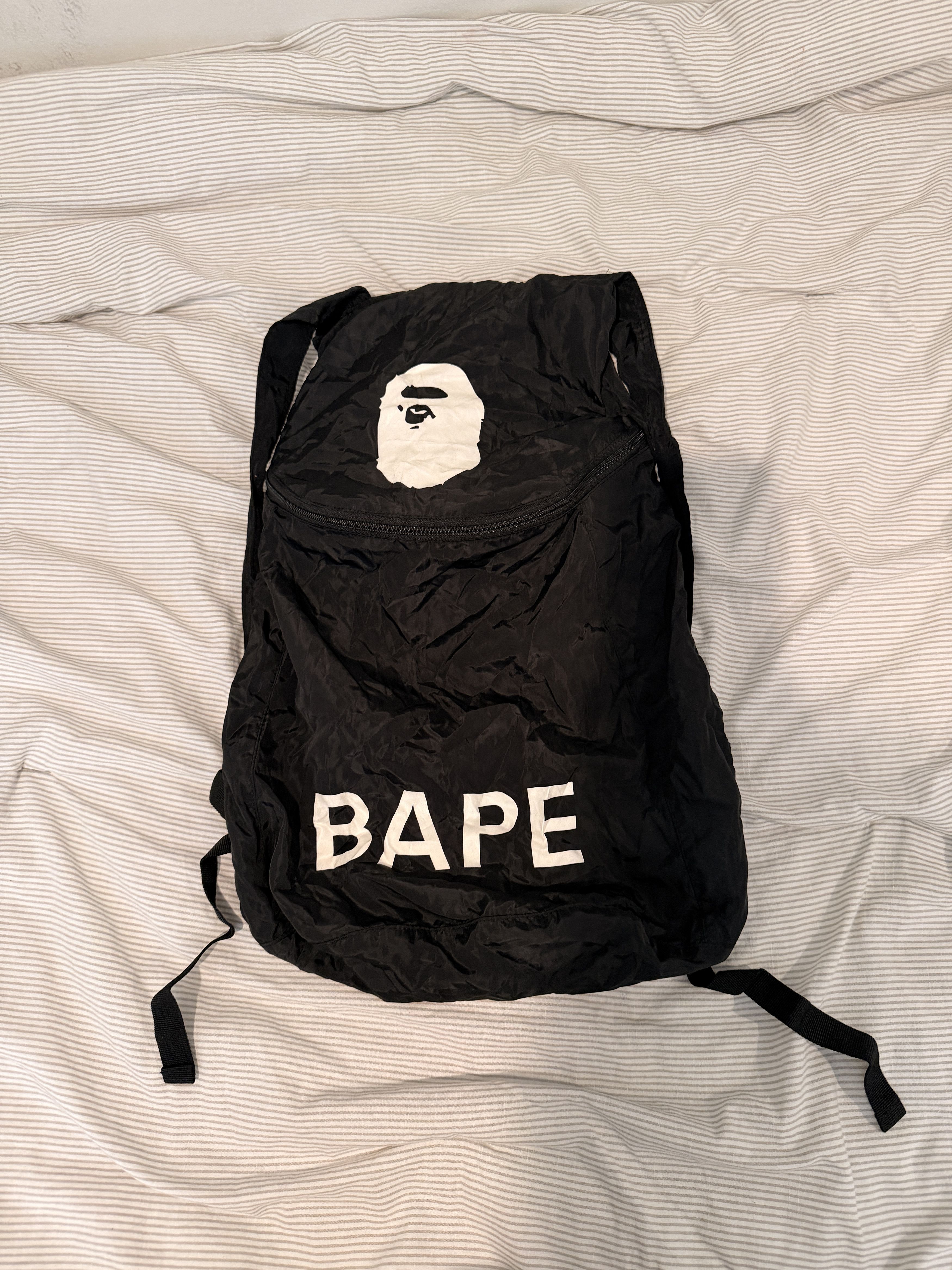 Bape BAPE Ape Head Packable Backpack Size ONE SIZE - 2 Thumbnail