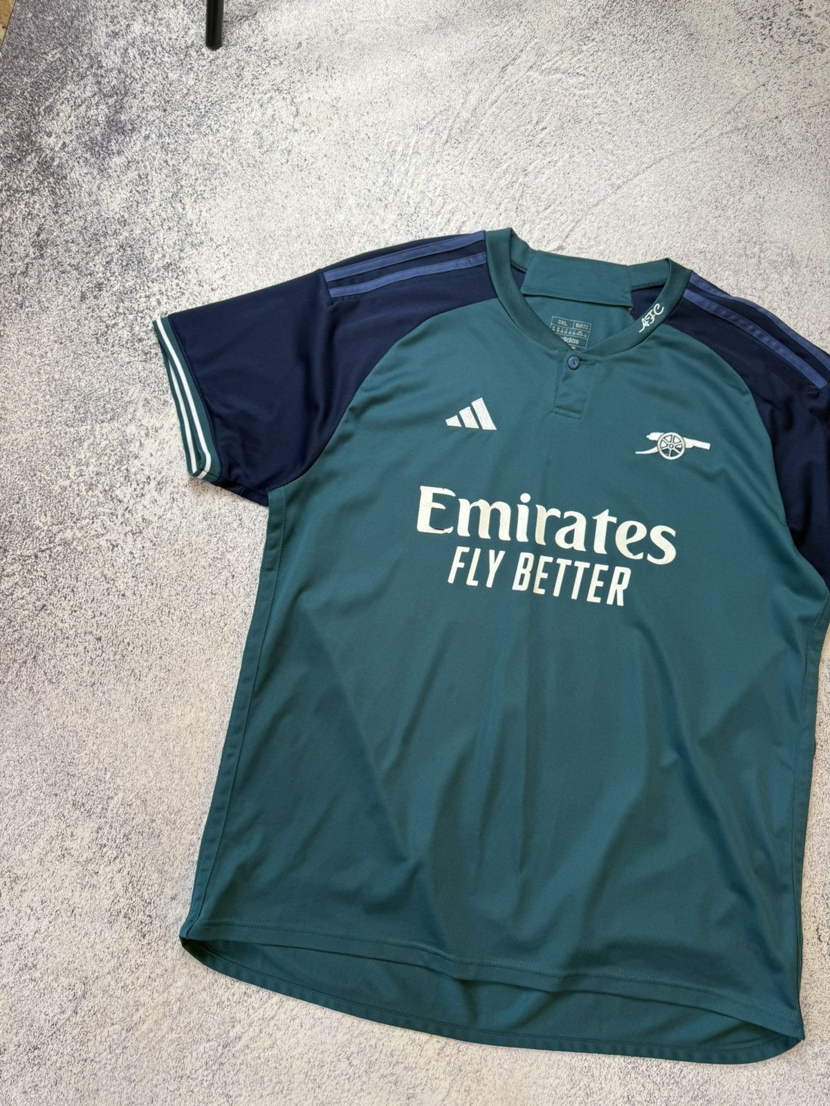 Other Vintage Arsenal 23/24 Blockcore Jersey Y2K Drill Size US XXL / EU 58 / 5 - 2 Thumbnail