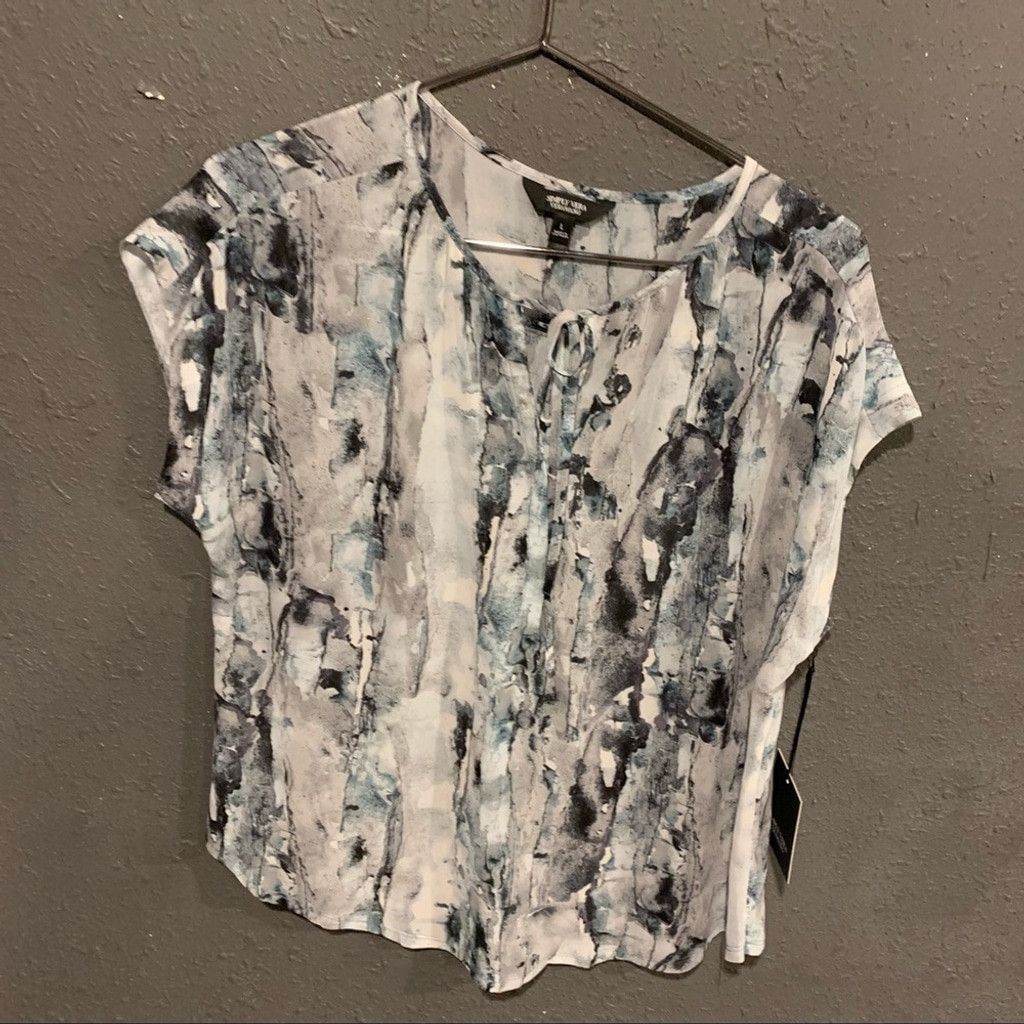 Vera Wang Women’s Simply Vera Blouse Size L / US 10 / IT 46 - 1 Thumbnail
