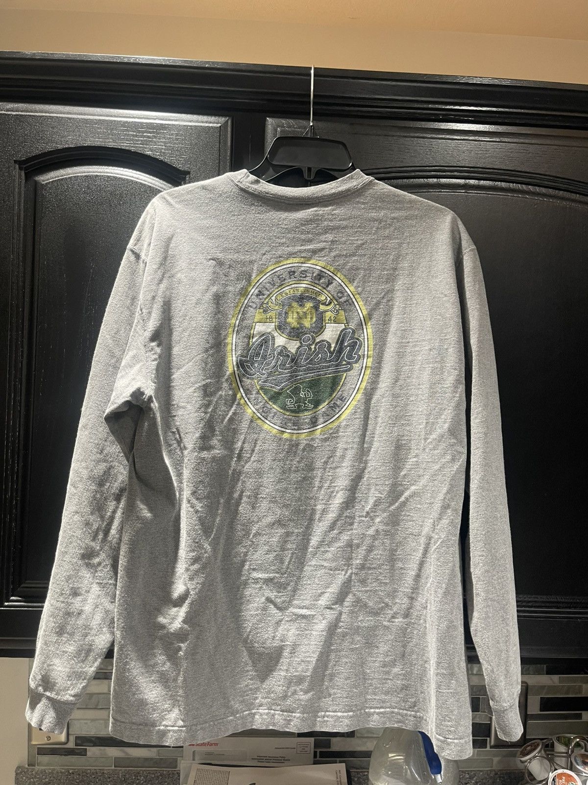 Jansport Jansport University Of Notre Dame Shirt Mens Medium LS Size US M / EU 48-50 / 2 - 4 Thumbnail