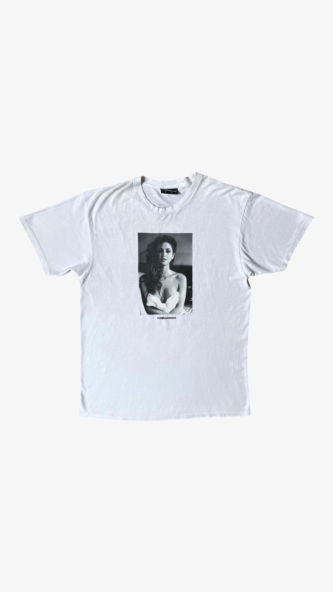 The Hundreds Vintage Y2K The Hundreds Gigi Woman Print White T-Shirt Size US XL / EU 56 / 4 - 1 Thumbnail