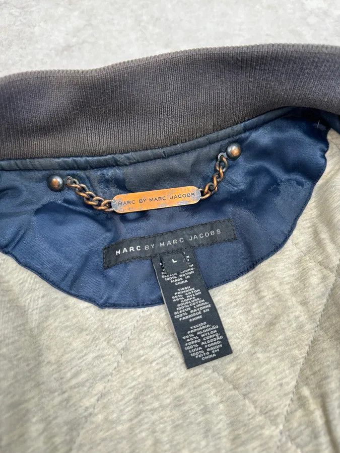 Marc Jacobs Marc Jacobs Navy Camo Cozy Bomber Jacket Size US L / EU 52-54 / 3 - 9 Thumbnail