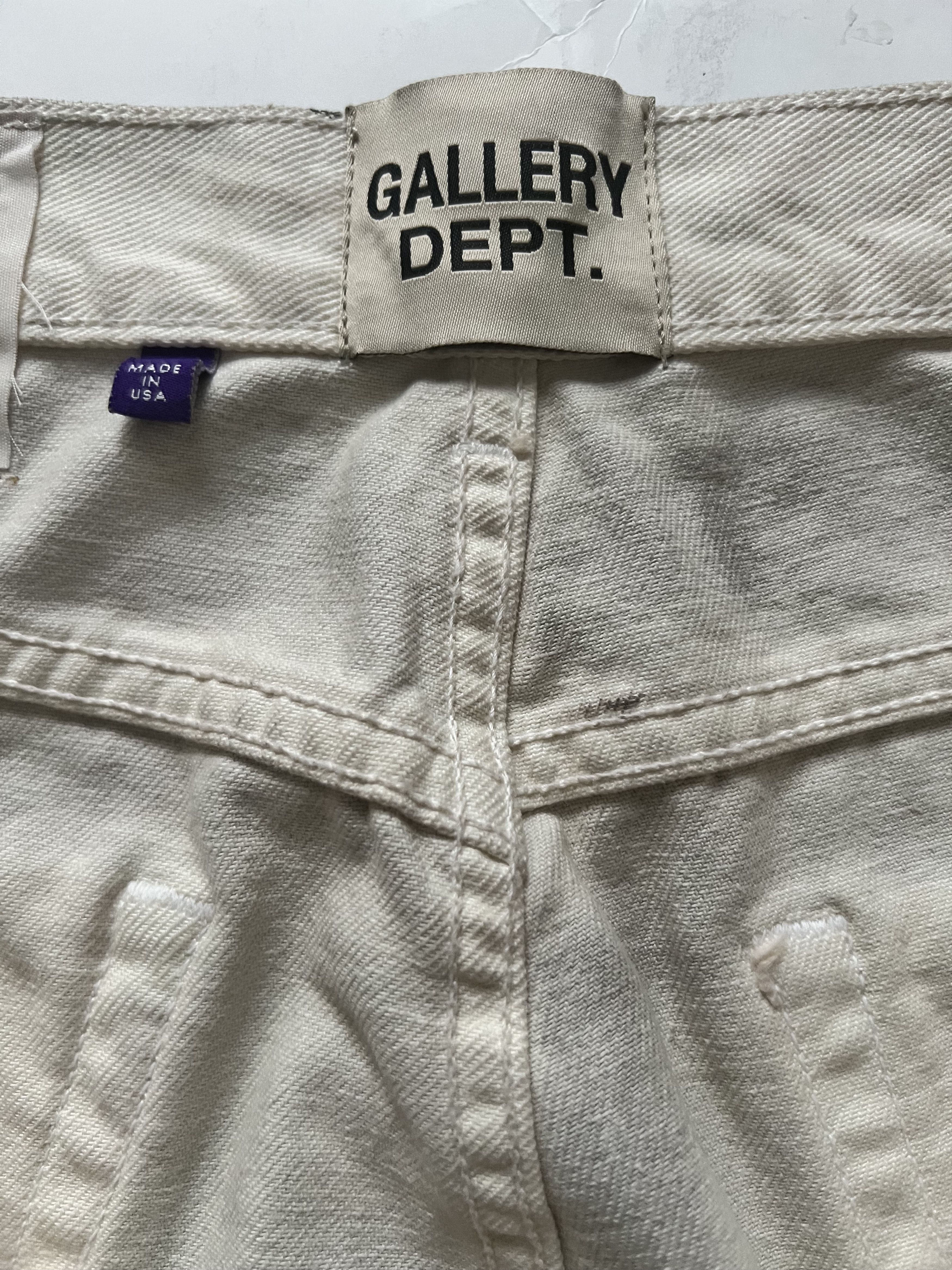 Gallery Dept. Hollywood BLV 5001 Paint-Splattered Distressed Jeans Size US 32 / EU 48 - 20 Thumbnail