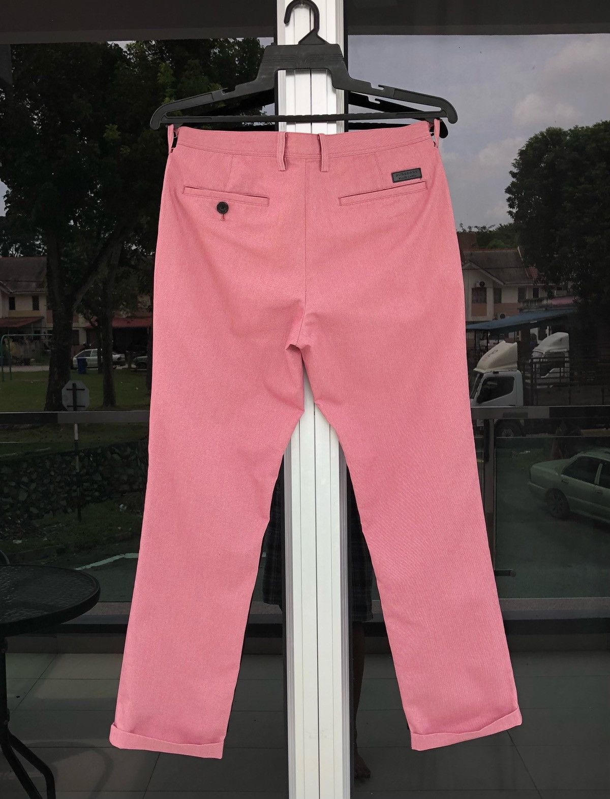 Burberry Burberry Black Label Cotton Stretch Chinos Sunse Pant Size US 31 - 9 Thumbnail
