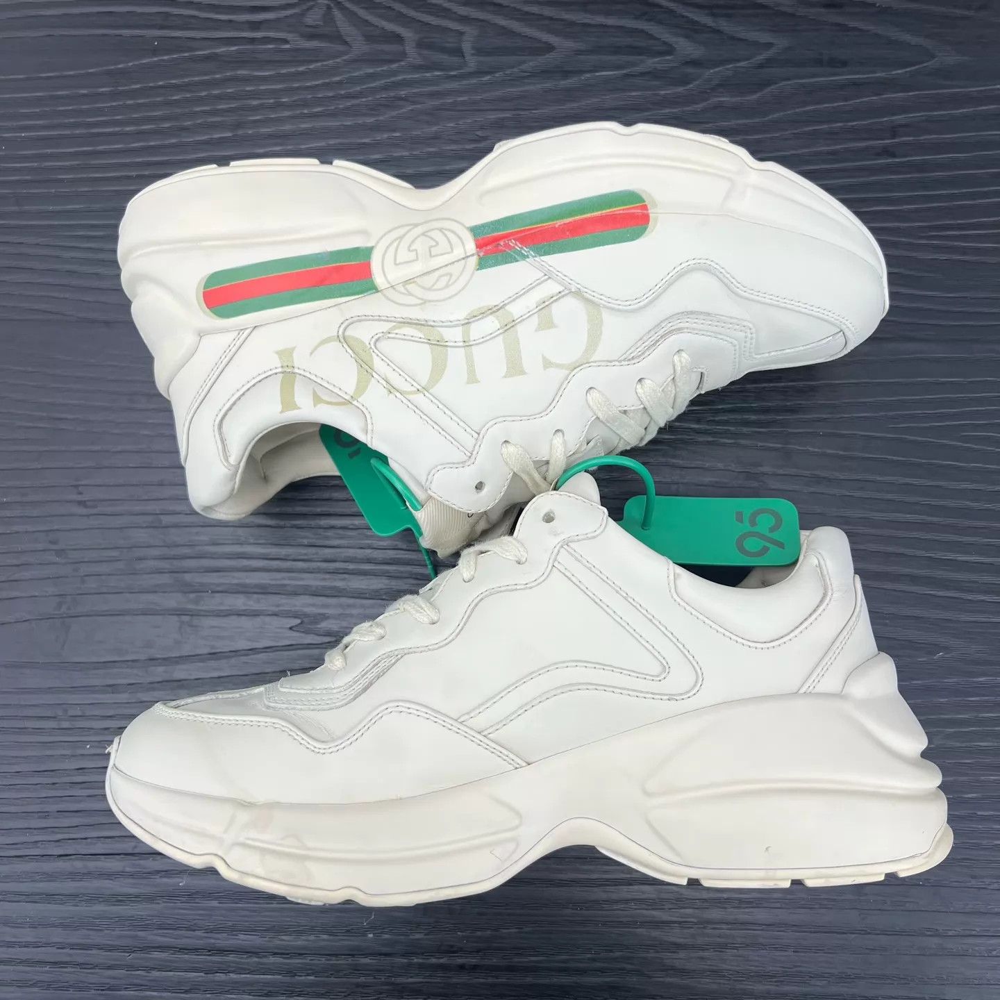 Gucci Gucci Rhyton 39.5/5.5, maintained, sole burn, boxed Size US 8 / IT 38 - 2 Thumbnail