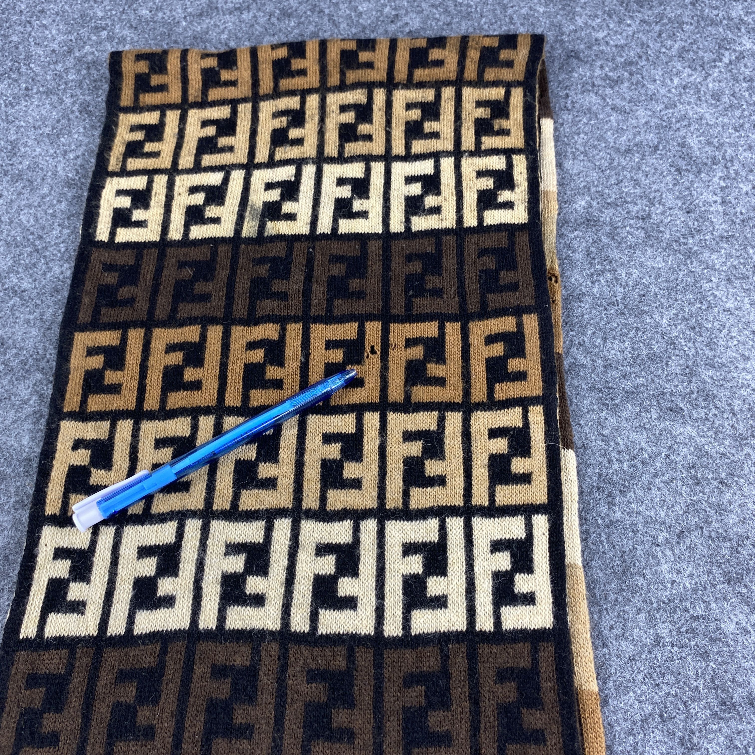 Fendi × Vintage FENDI Scarf # Muffler # Neckwear # D550 Size ONE SIZE - 7 Thumbnail