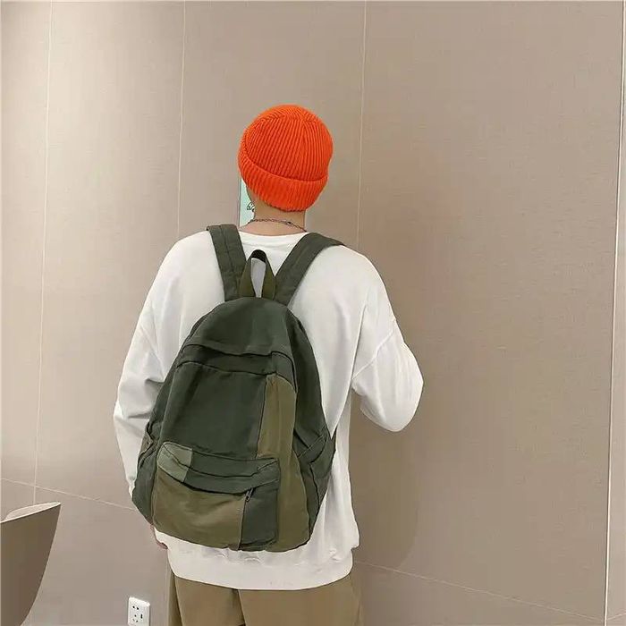 Vintage Canvas backpack with laptop compartments Grailed