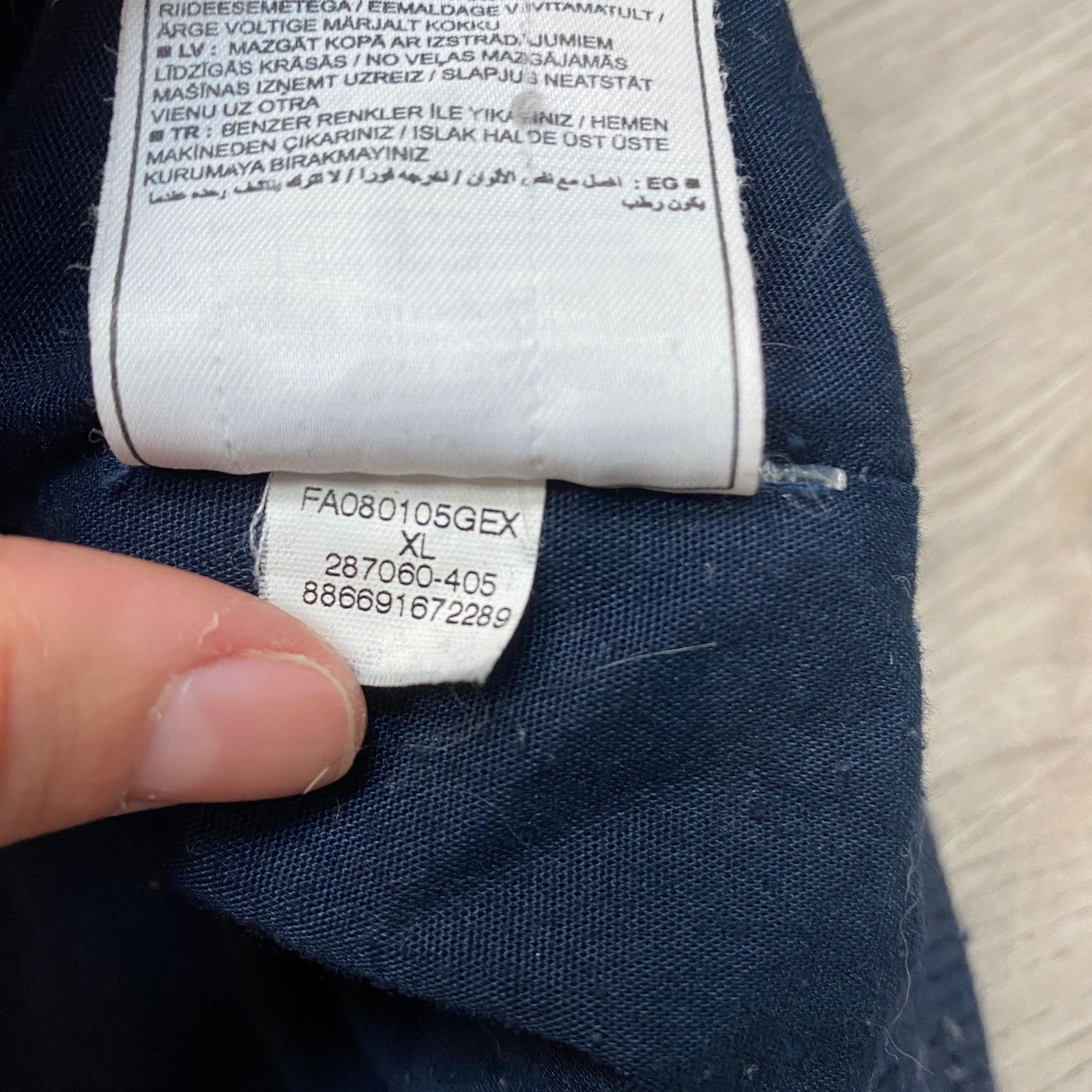 Nike × Vintage VTG Nike Gray Tag Canvas Utility Jacket Men's XL Skater Y2K Size US XL / EU 56 / 4 - 10 Thumbnail