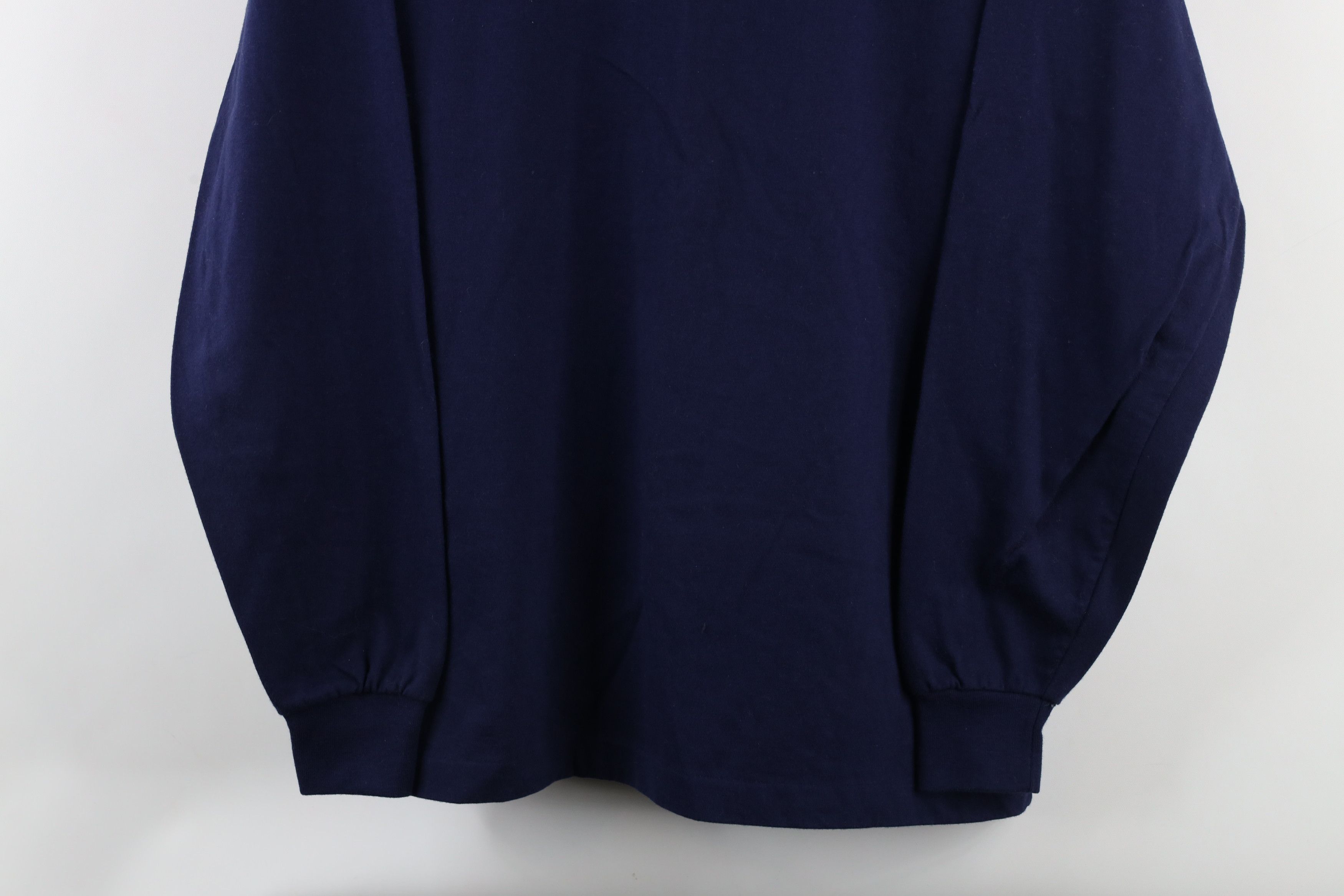 Vintage Vintage 90s Streetwear Mock Neck Long Sleeve T-Shirt USA Size US L / EU 52-54 / 3 - 3 Thumbnail