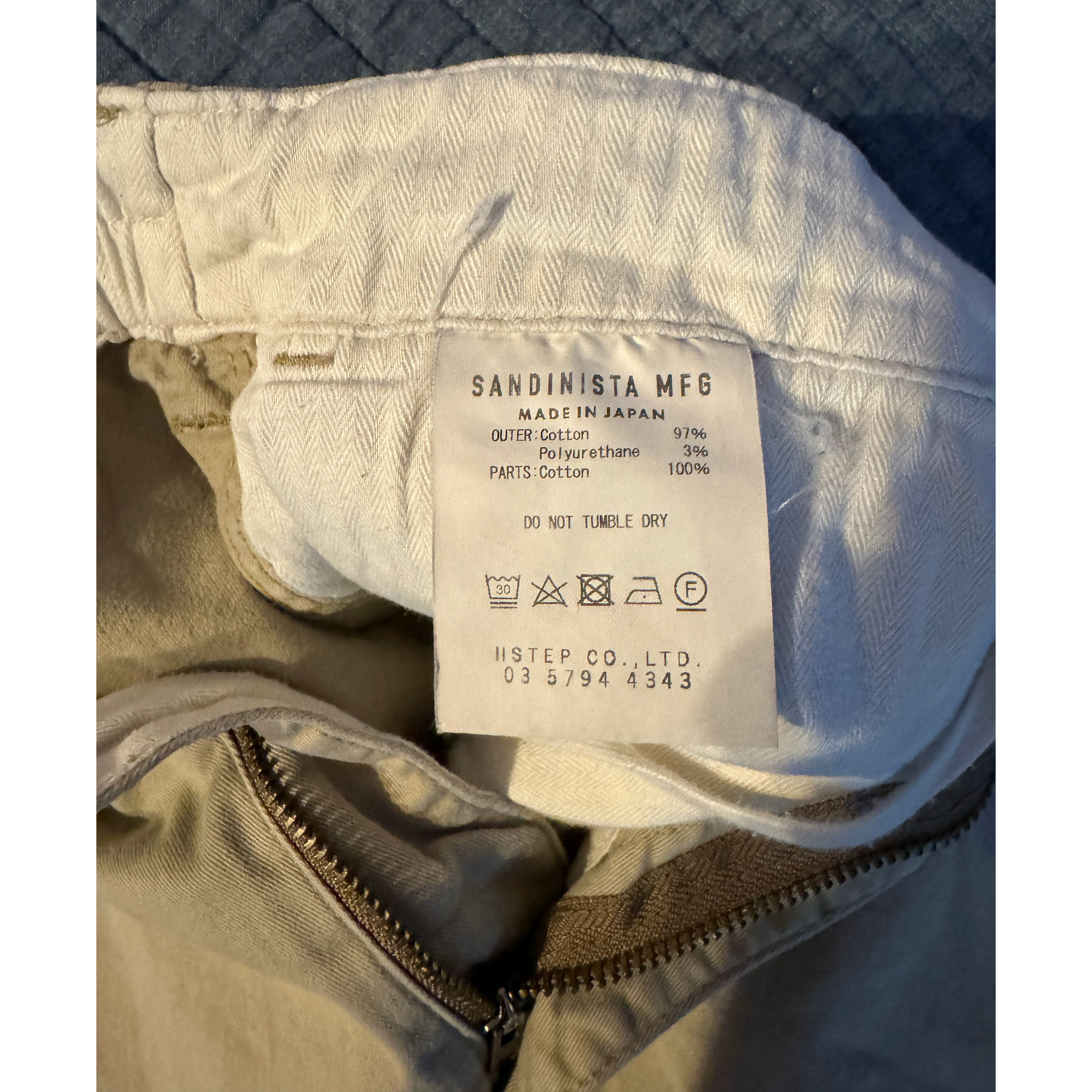 Japanese Brand × Sandinista MFG Flat Front Khaki Shorts Size US 32 / EU 48 - 4 Thumbnail