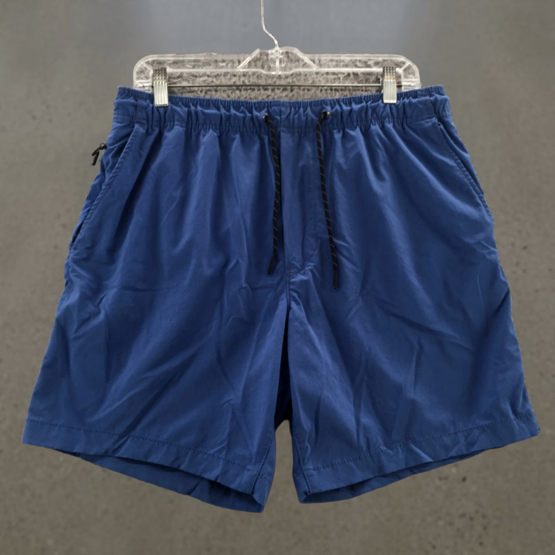American Eagle Outfitters American Eagle Board Shorts Men Medium Blue High Rise Drawstring Size US 31 - 1 Thumbnail