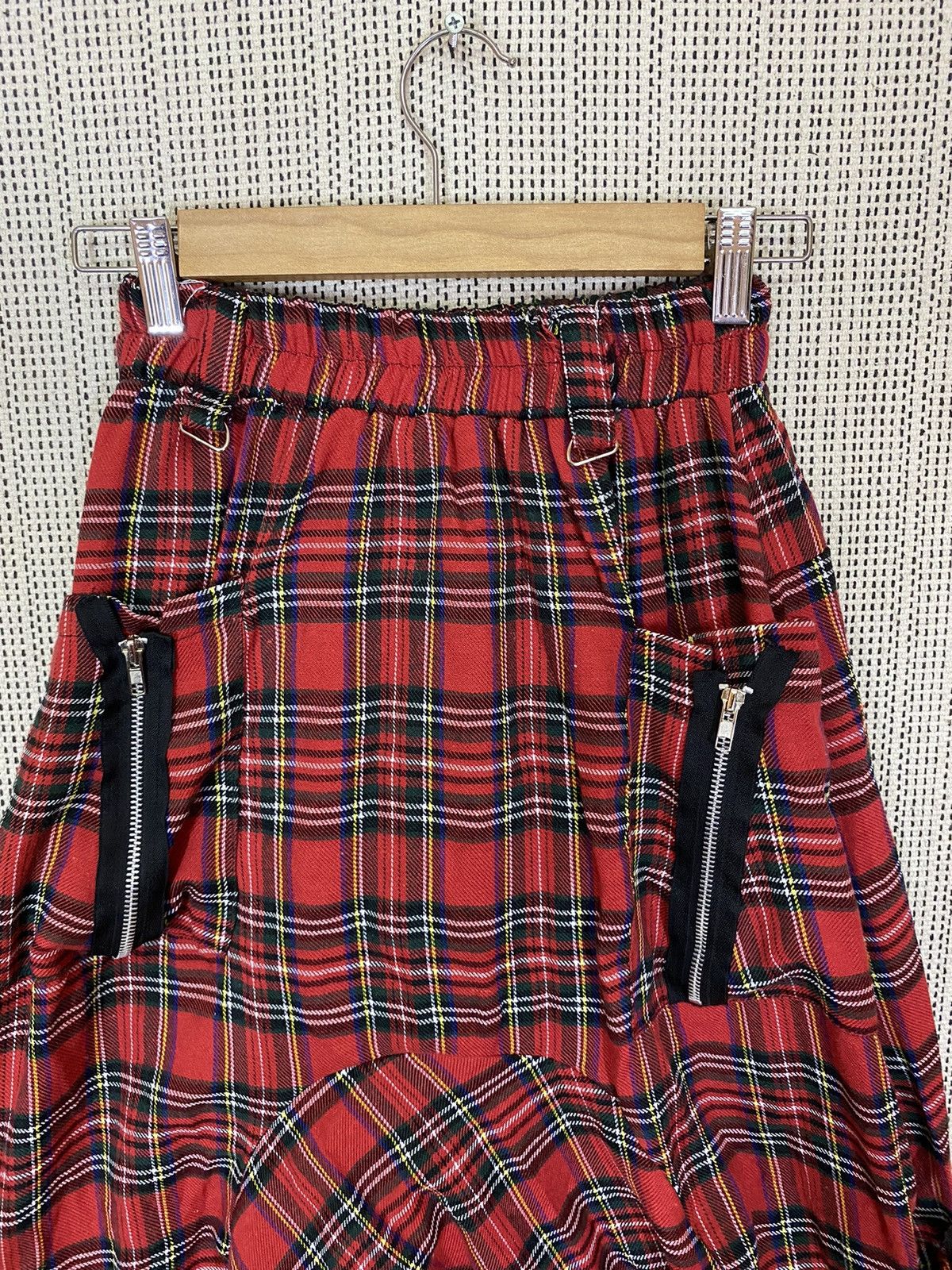 If Six Was Nine × Japanese Brand × Seditionaries ‼️ACDC RAG GOTHIC PUNK PANT MULTIZIP TARTAN‼️ Size US 28 / EU 44 - 15 Thumbnail