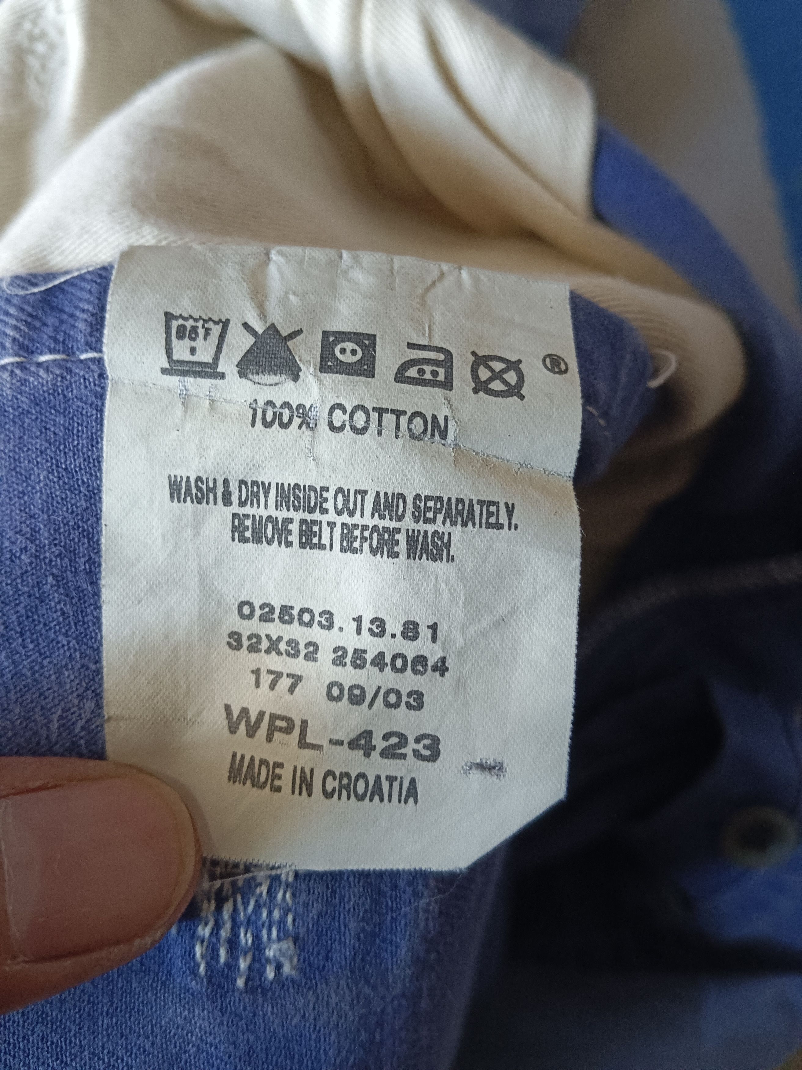 Levi's × Levi's Vintage Clothing × Vintage Vintage Pants Levi's 177 Butterfly Size Made in Croatia Size US 35 - 3 Thumbnail