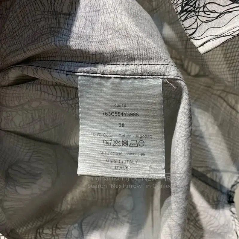 Other Dior Gray Cotton Long Sleeve Shirt for Men . Size US M / EU 48-50 / 2 - 8 Thumbnail