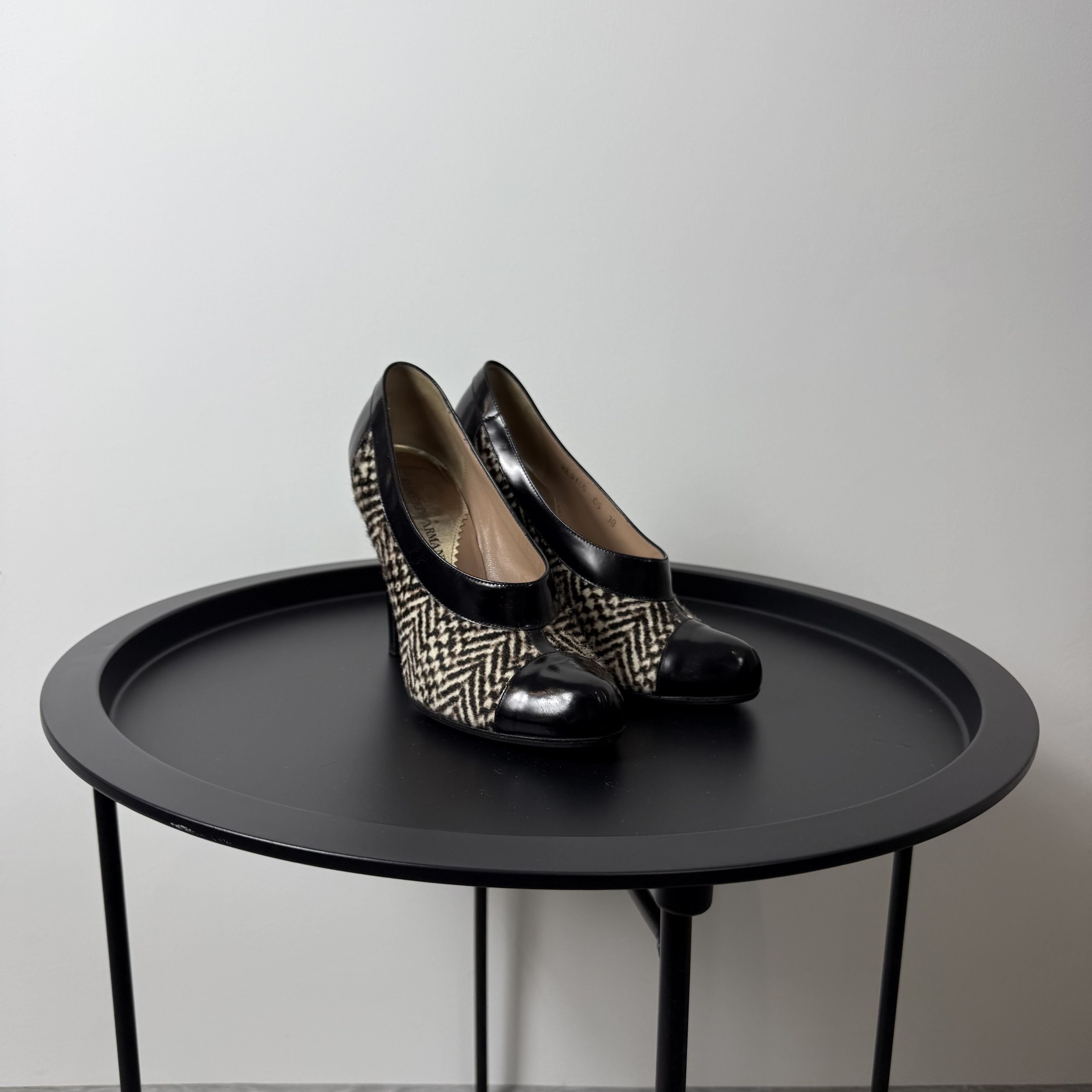 Emporio Armani Vintage Emporio Armani Rare Women's Heels Made in Italy Size US 8 / IT 38 - 7 Thumbnail