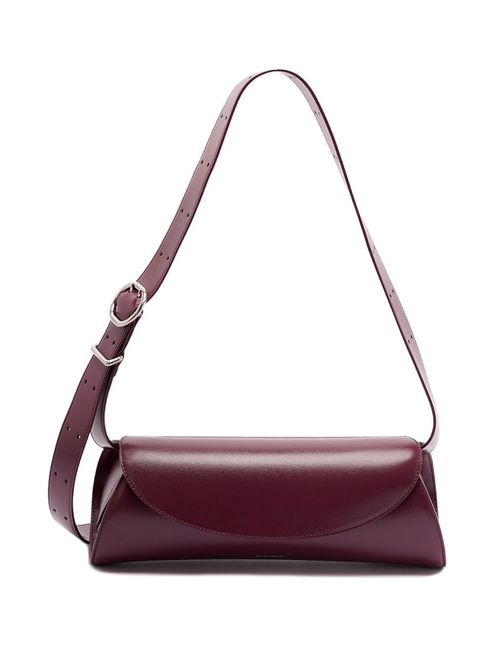 Jil Sander Cannolo Small Leather Shoulder Bag, Women's