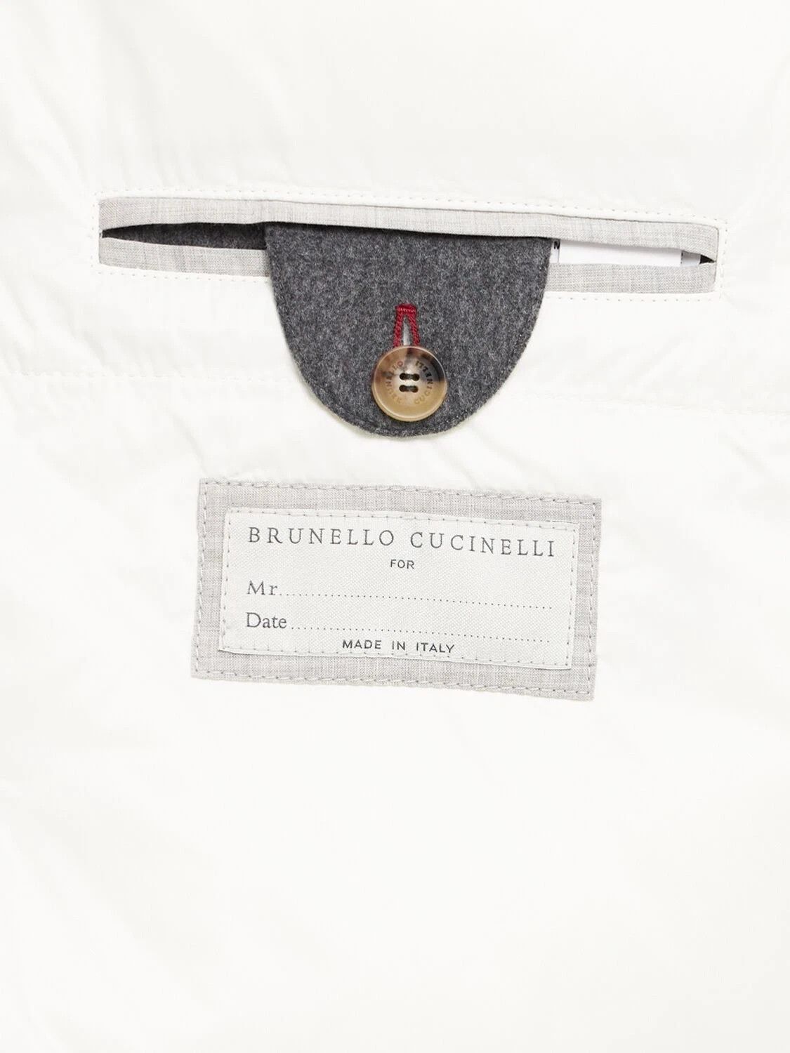 Brunello Cucinelli BRUNELLO CUCINELLI Gray Wool Vest New & Authentic Size US XXL / EU 58 / 5 - 4 Thumbnail