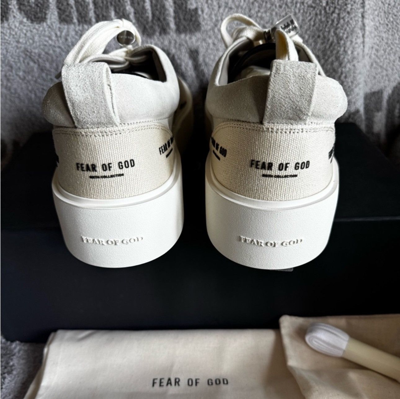 Fear of God Fear of God 101 lace up print sneakers 6H19-7000-SCA-108 Size US 13 / EU 46 - 5 Thumbnail