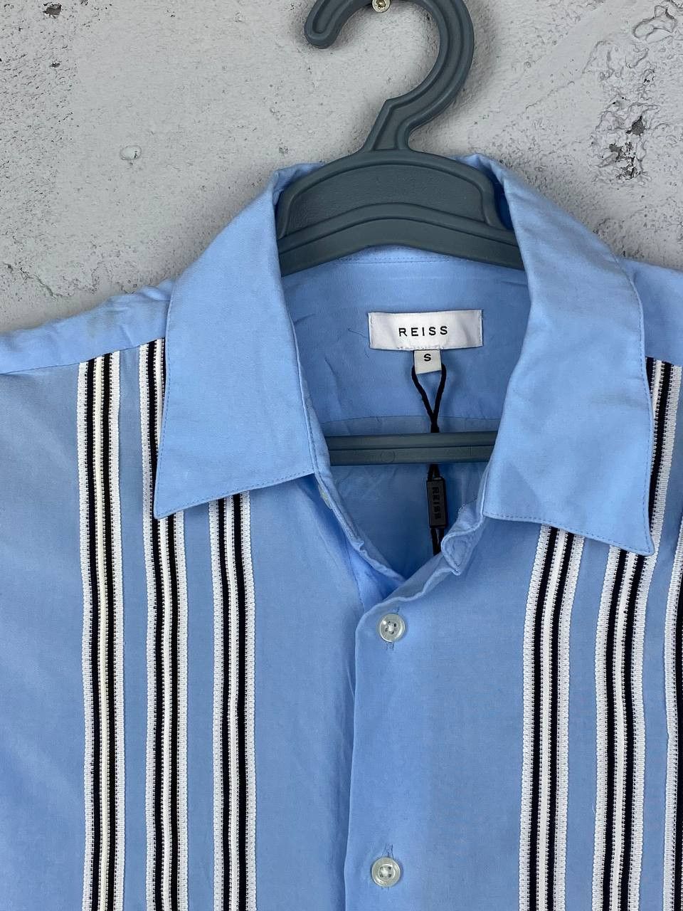 Reiss Reiss Blue Hawaiian Shirt Beach Size US S / EU 44-46 / 1 - 5 Thumbnail