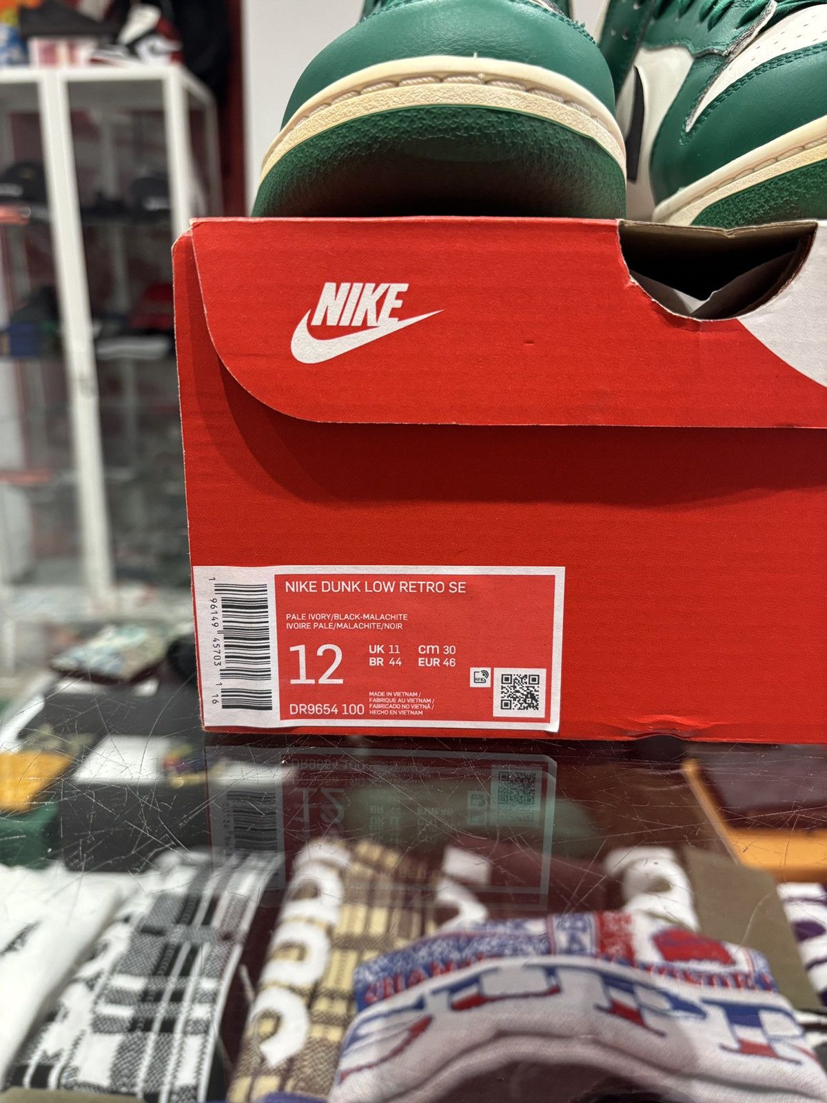 Nike Nike Dunk Low SE Lottery Pack Malachite Green Size US 12 / EU 45 - 8 Thumbnail