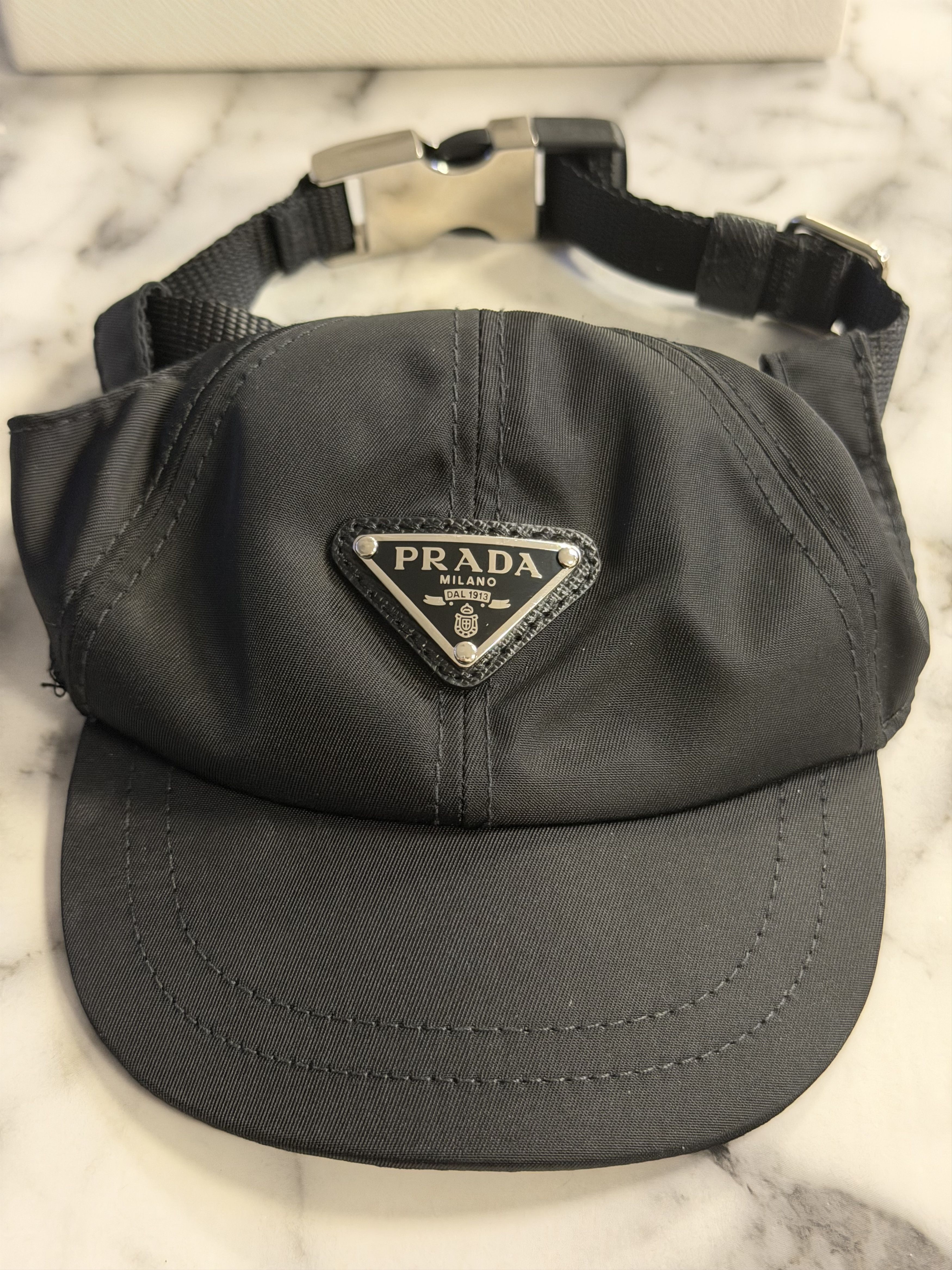 Prada Prada Nylon Dog Cap Size ONE SIZE - 1 Thumbnail