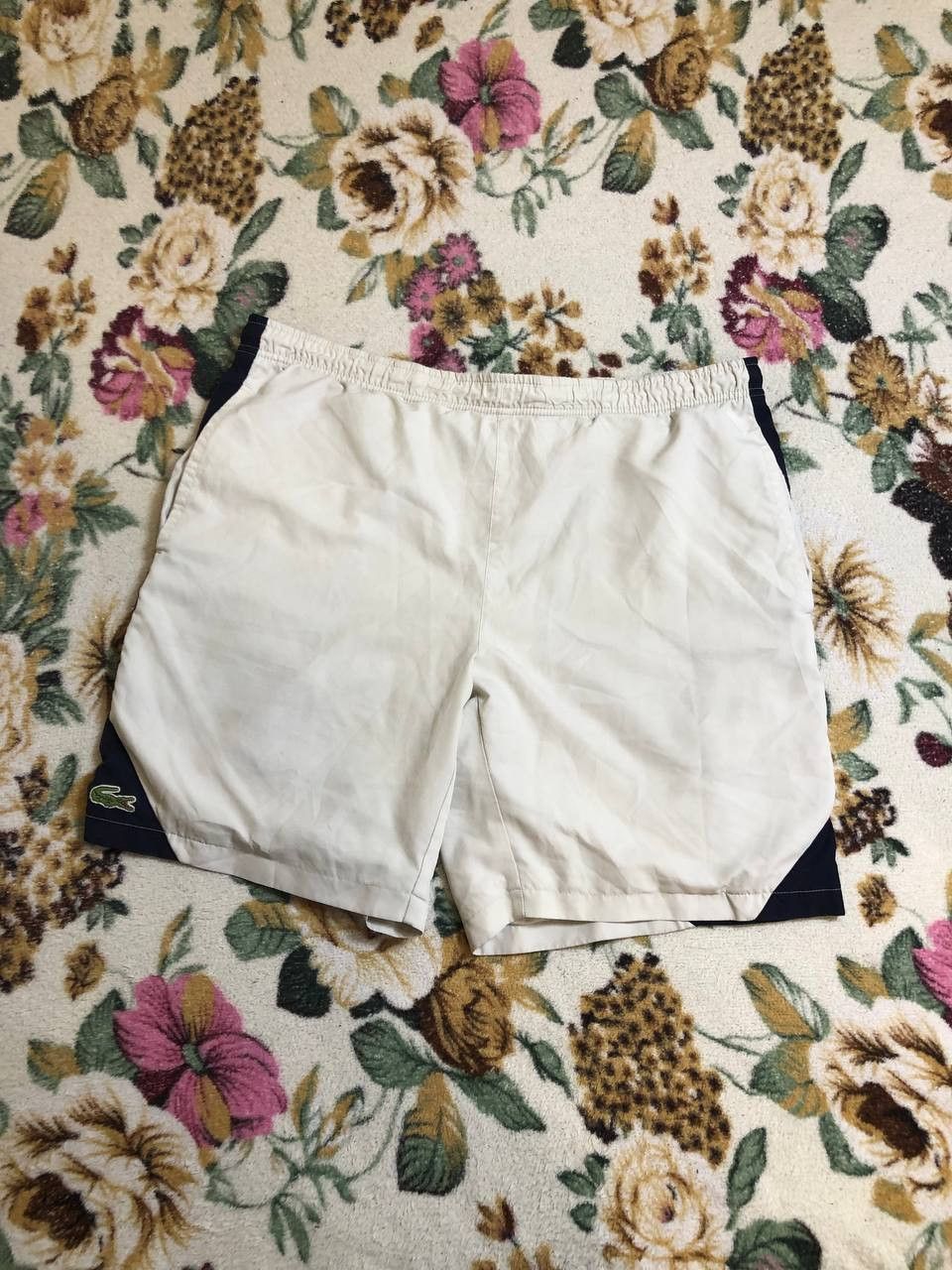Lacoste Vintage Lacoste Nylon Track shorts Y2K Drill Hype Size US 34 / EU 50 - 1 Thumbnail