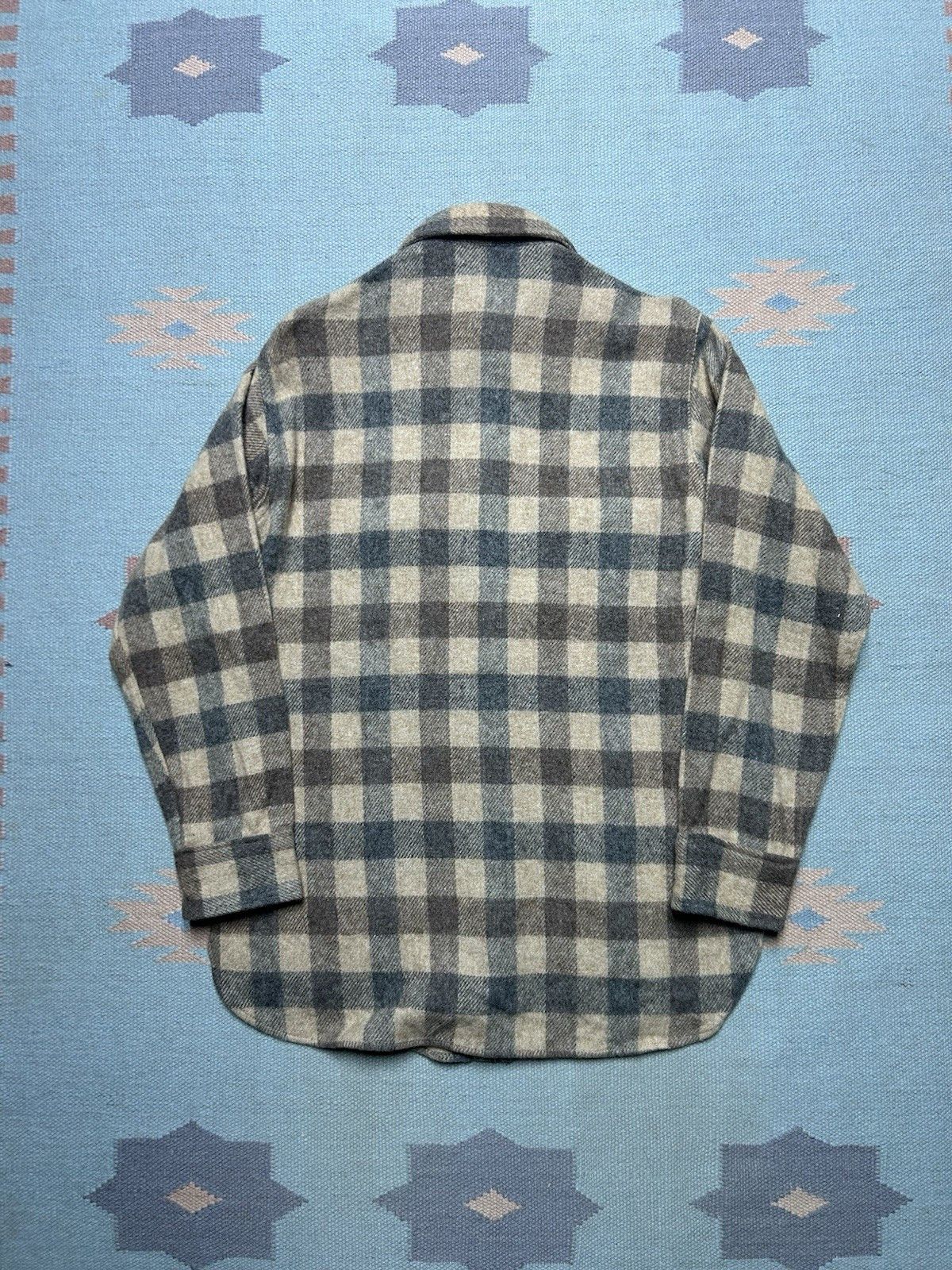 Vintage Vintage 70s Woolrich wool button shirt plaid flannel medium Size US M / EU 48-50 / 2 - 6 Thumbnail