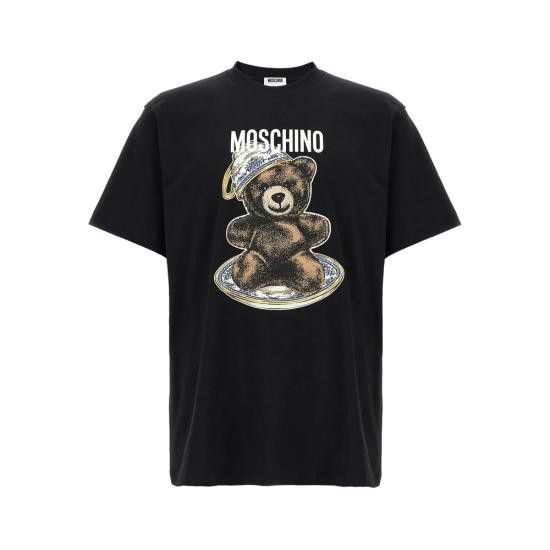MOSCHINO Men T-Shirts 5241 V0716 1555 BLACK
