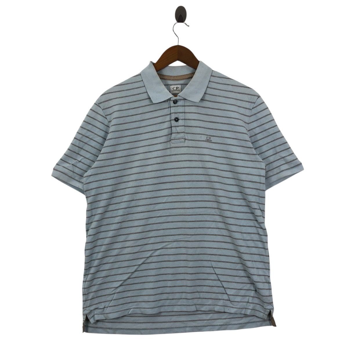 C.P. Company Vintage CP COMPANY Massimo OSTI Made in Italy Polo Shirt Size US L / EU 52-54 / 3 - 2 Thumbnail