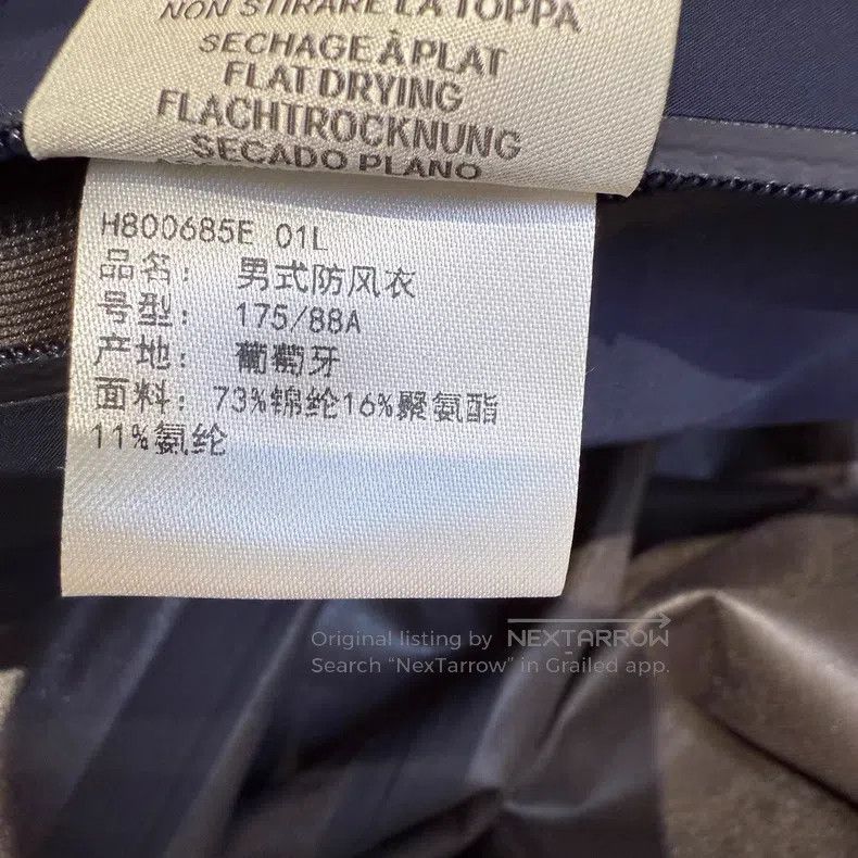 Hermes Hermes Zip-up Hooded Long Sleeve Waterproof Jacket Size US L / EU 52-54 / 3 - 7 Thumbnail