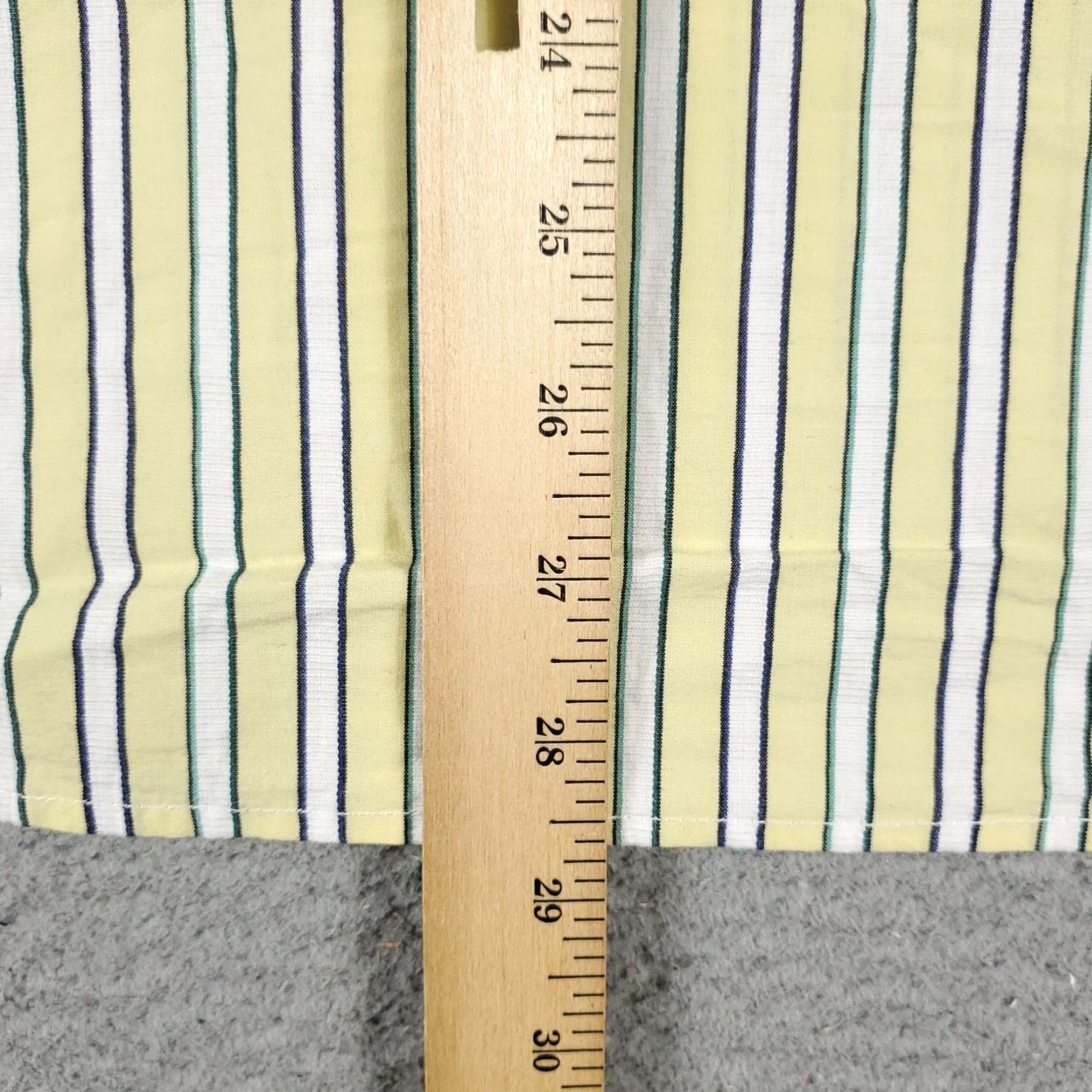 American Eagle Outfitters American Eagle Outfitters Yellow Striped Button-Up Shirt Mens XS Long Sleeve Casual Size US XS / EU 42 / 0 - 4 Thumbnail