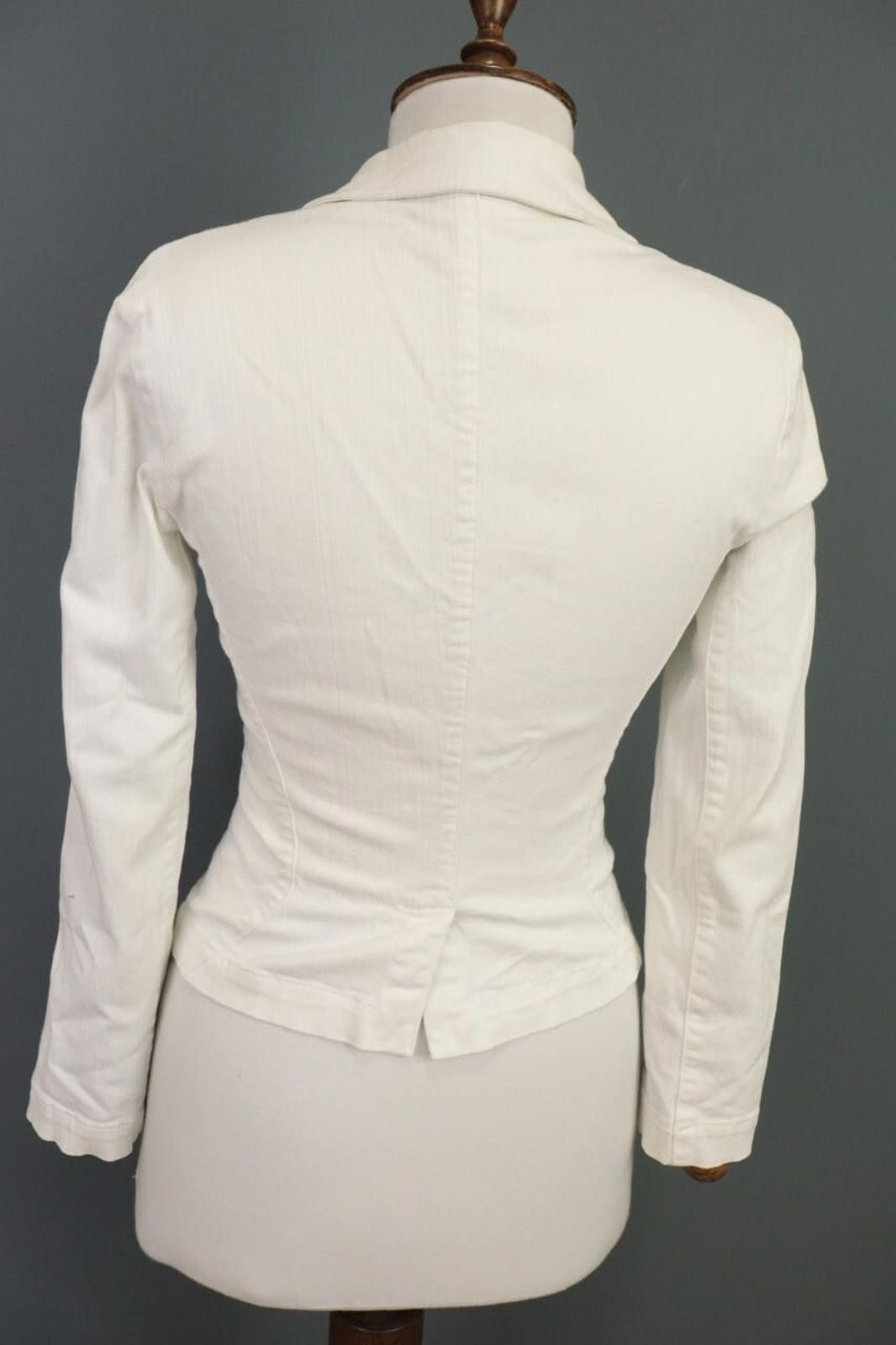 Versace Versace Jeans Couture White Two Blazer Jacket Size 26 / 40 Size 4XL / US 24-26 - 11 Thumbnail