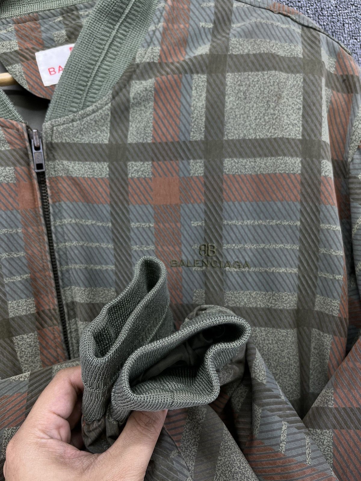 Balenciaga Vintage 90s Balenciaga Paris Checkered Shadow Plaids Jacket Size US L / EU 52-54 / 3 - 12 Thumbnail