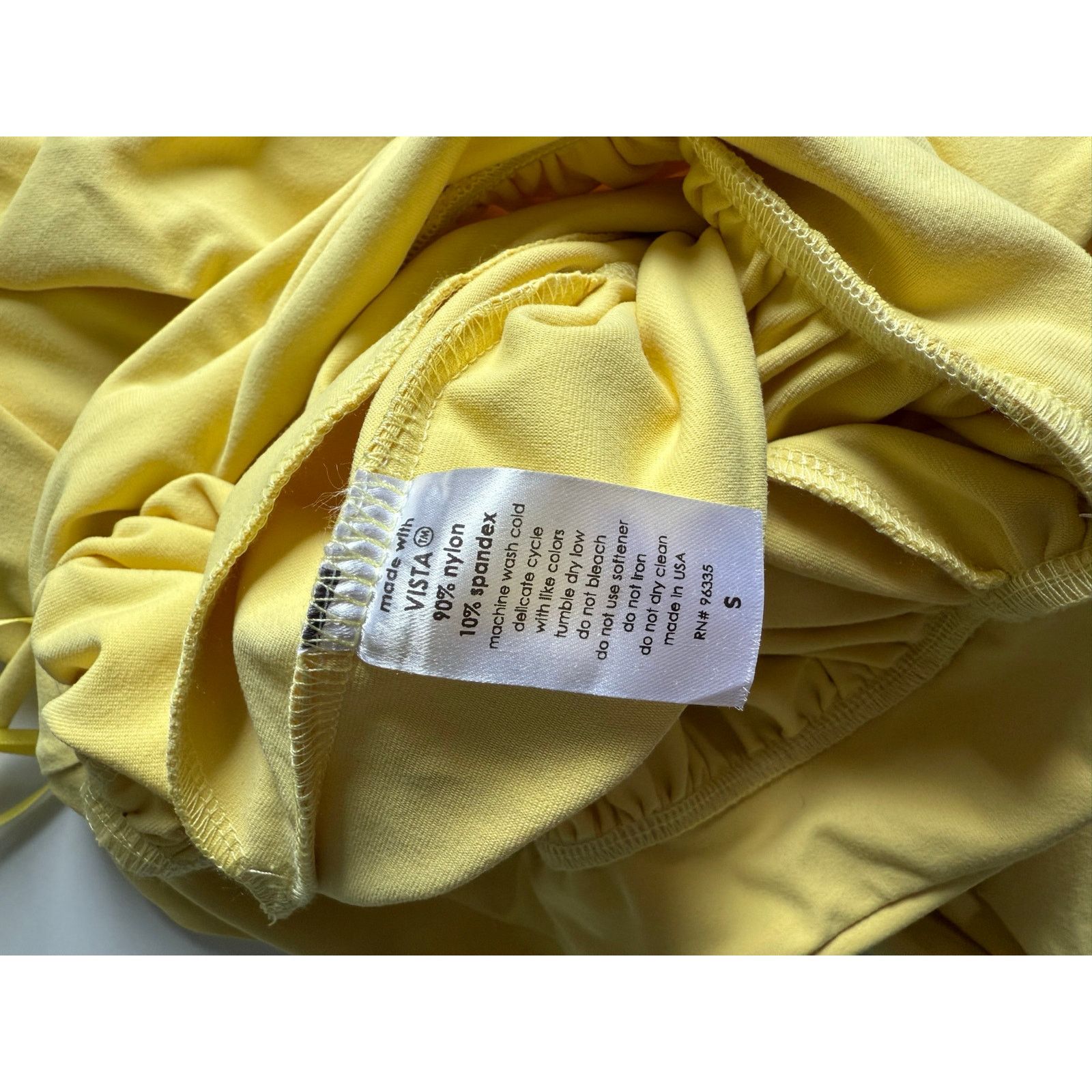 Susana Monaco $198 New Susana Monaco Slip Top Jumpsuit - Lemon Zest - S Size 27" / US 4 / IT 40 - 10 Thumbnail
