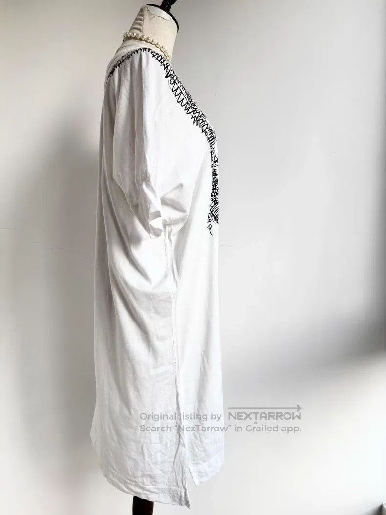 Vivienne Westwood Vivienne Westwood White Saturn Print Ruffle Dress with Irr Size M / US 6-8 / IT 42-44 - 6 Thumbnail