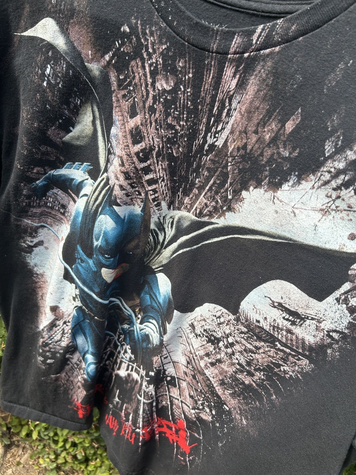 DC Comics Batman Arkham Night vintage All over Print Tee Size US XL / EU 56 / 4 - 2 Thumbnail