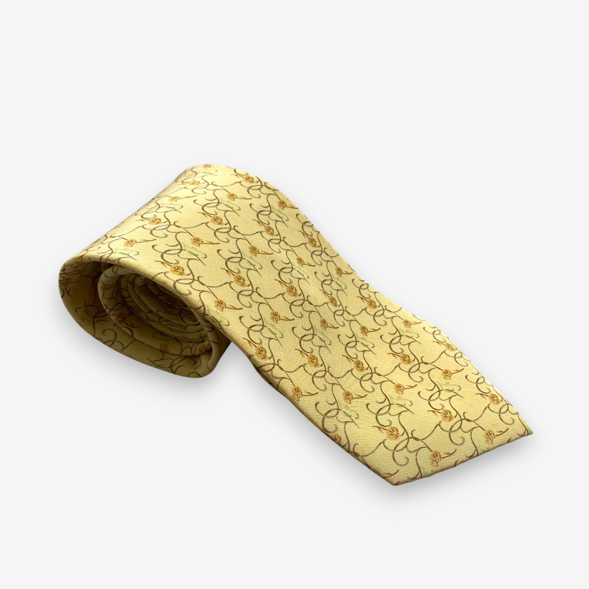 Japanese Brand Vintage Pierre Balmain SILK Necktie Cravate Pure Silk Size ONE SIZE - 2 Thumbnail